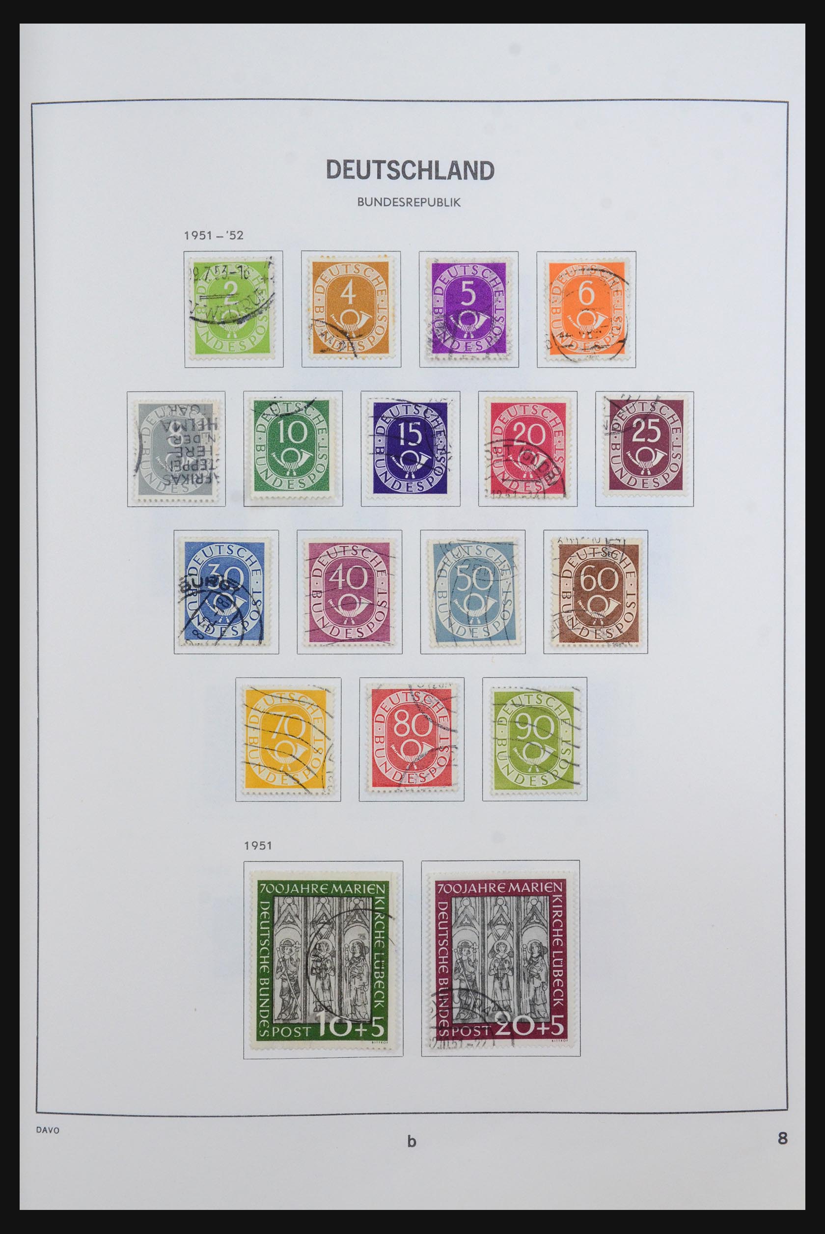 31638 014 - 31638 Bundespost 1949-1989.
