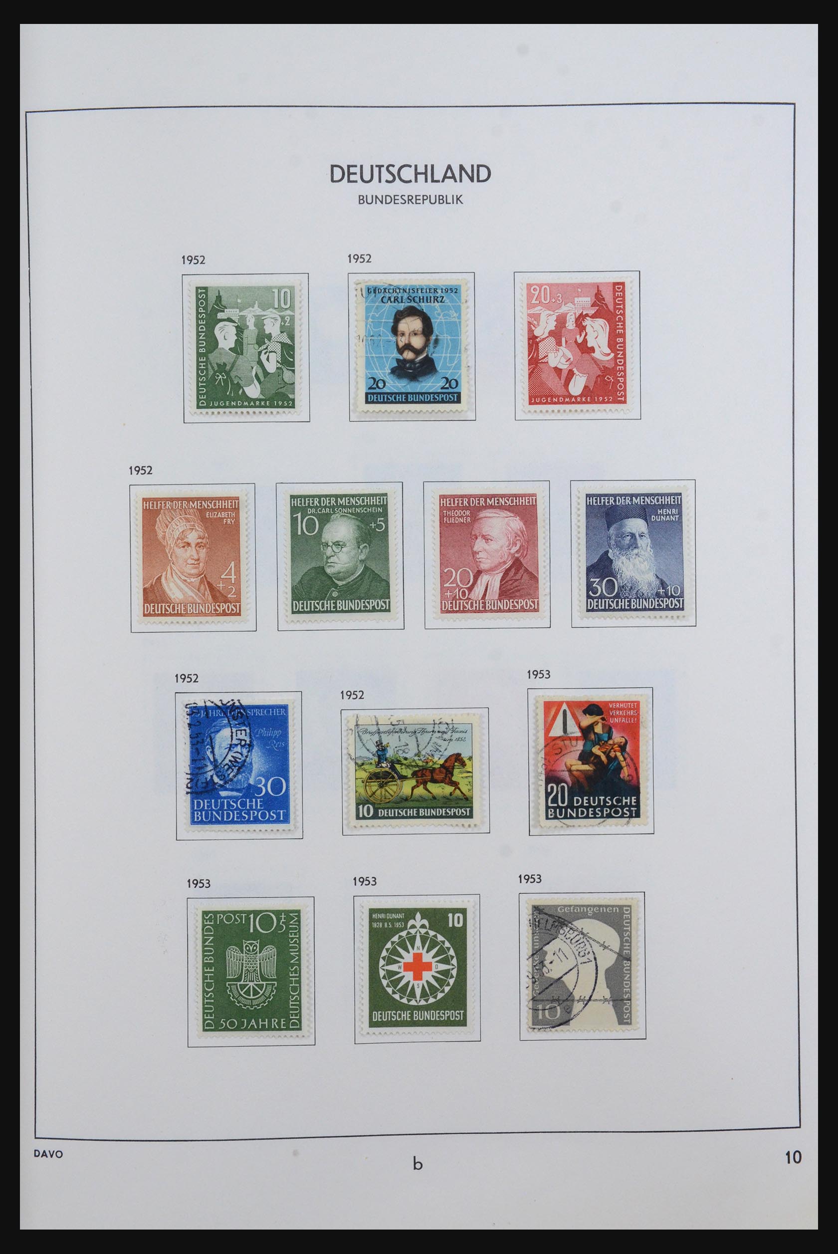 31638 016 - 31638 Bundespost 1949-1989.