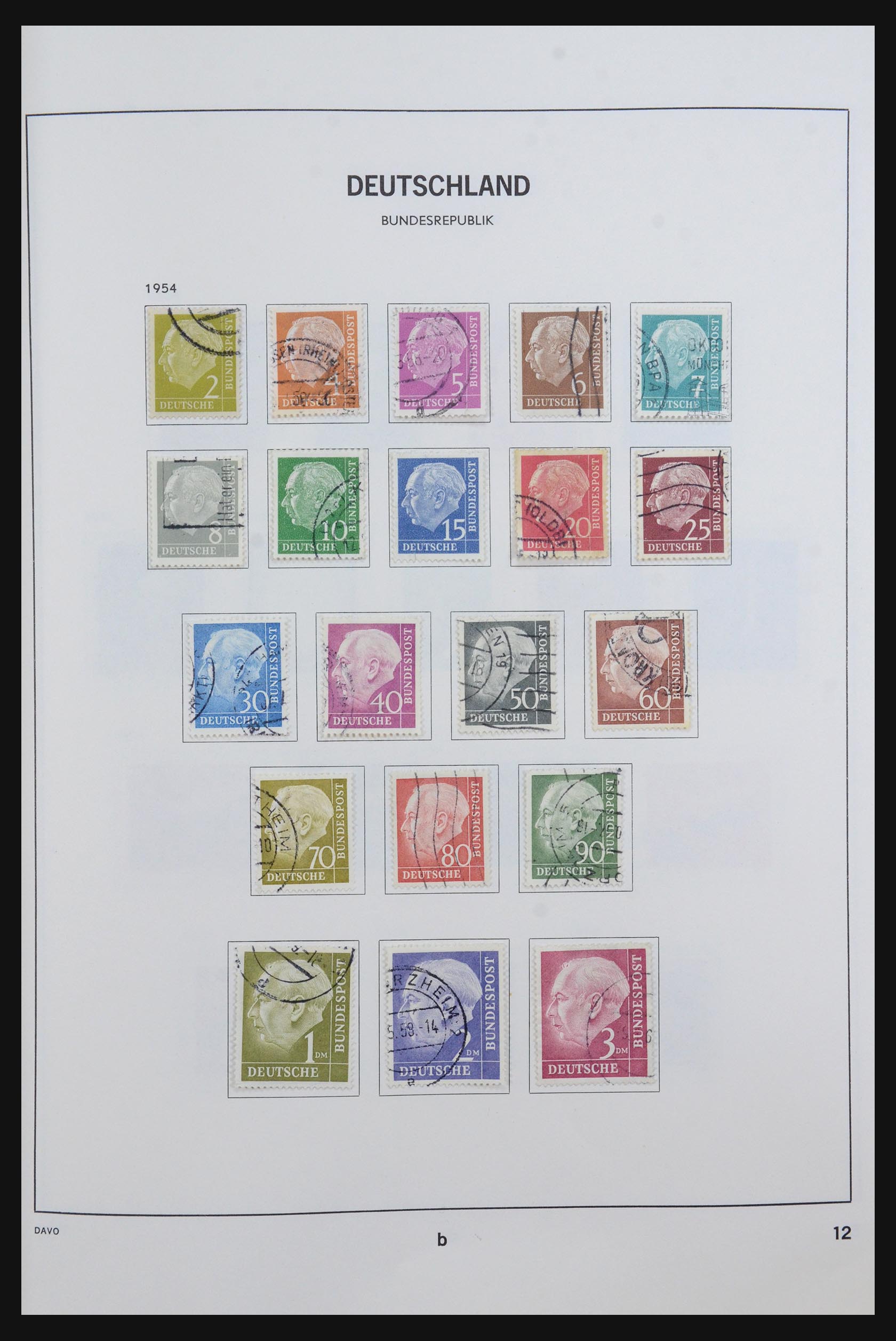 31638 018 - 31638 Bundespost 1949-1989.