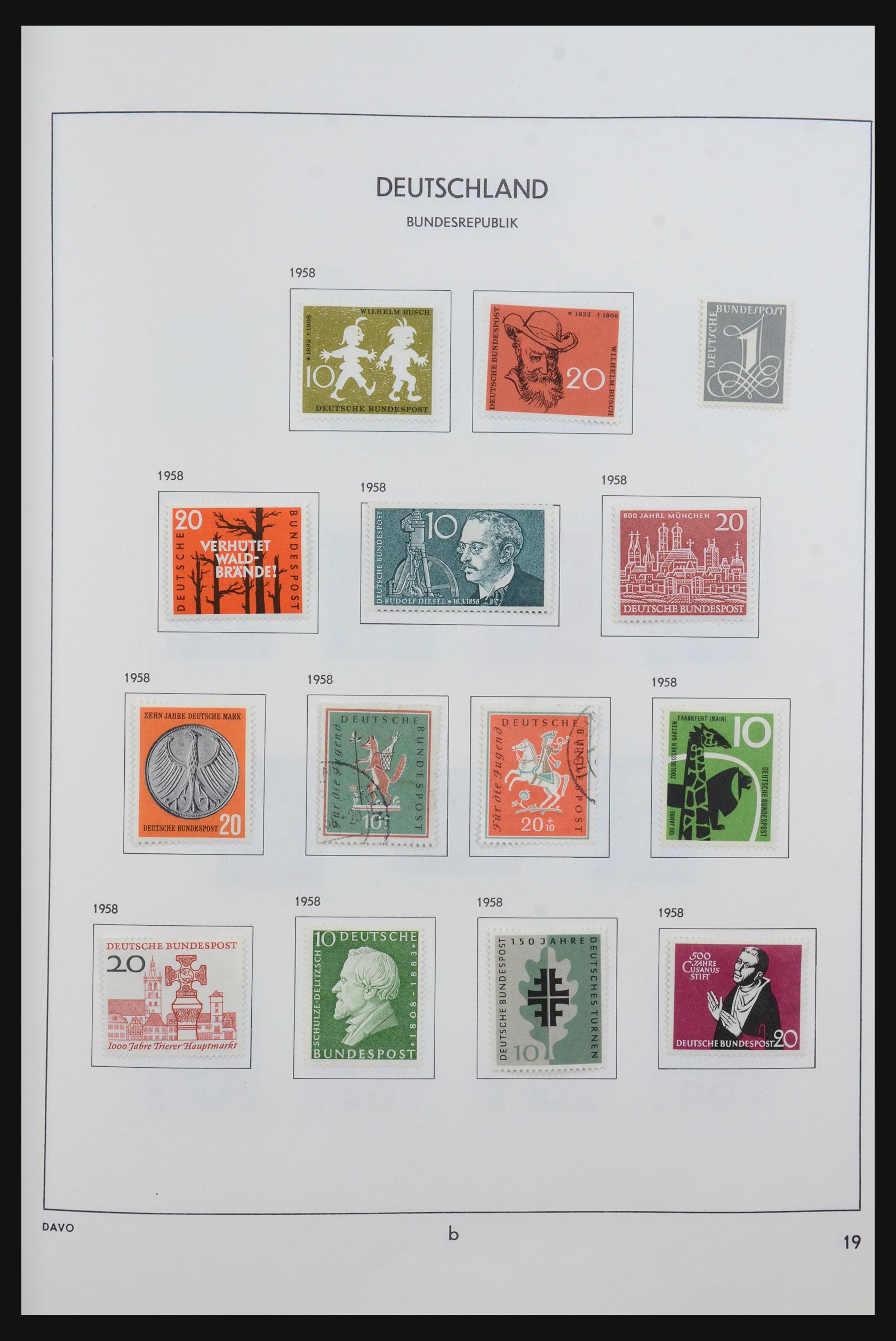 31638 025 - 31638 Bundespost 1949-1989.