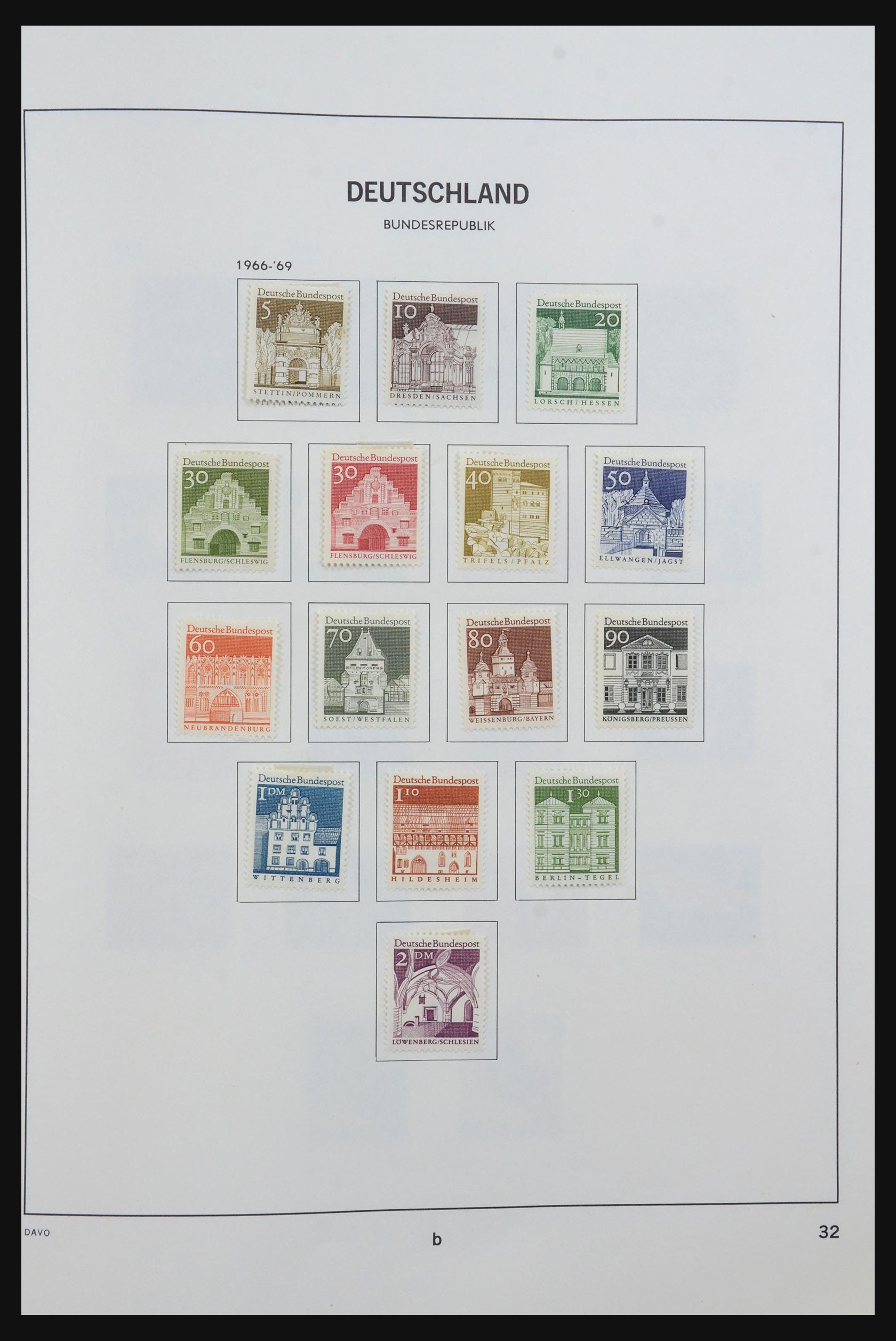 31638 038 - 31638 Bundespost 1949-1989.