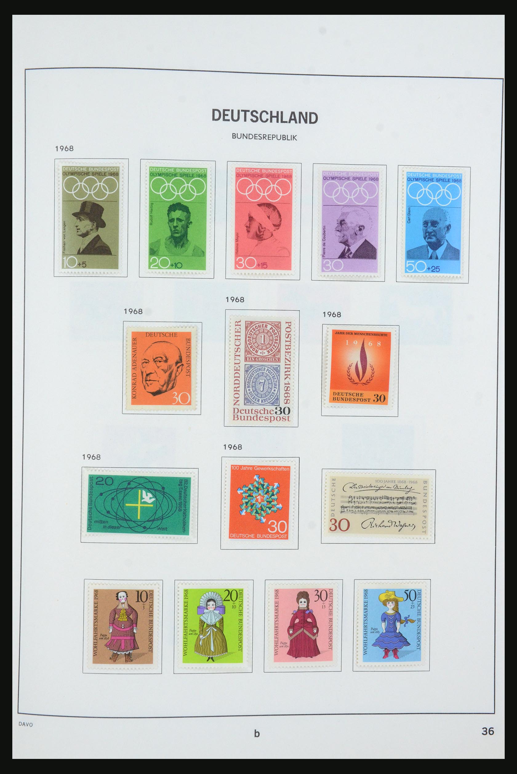 31638 042 - 31638 Bundespost 1949-1989.