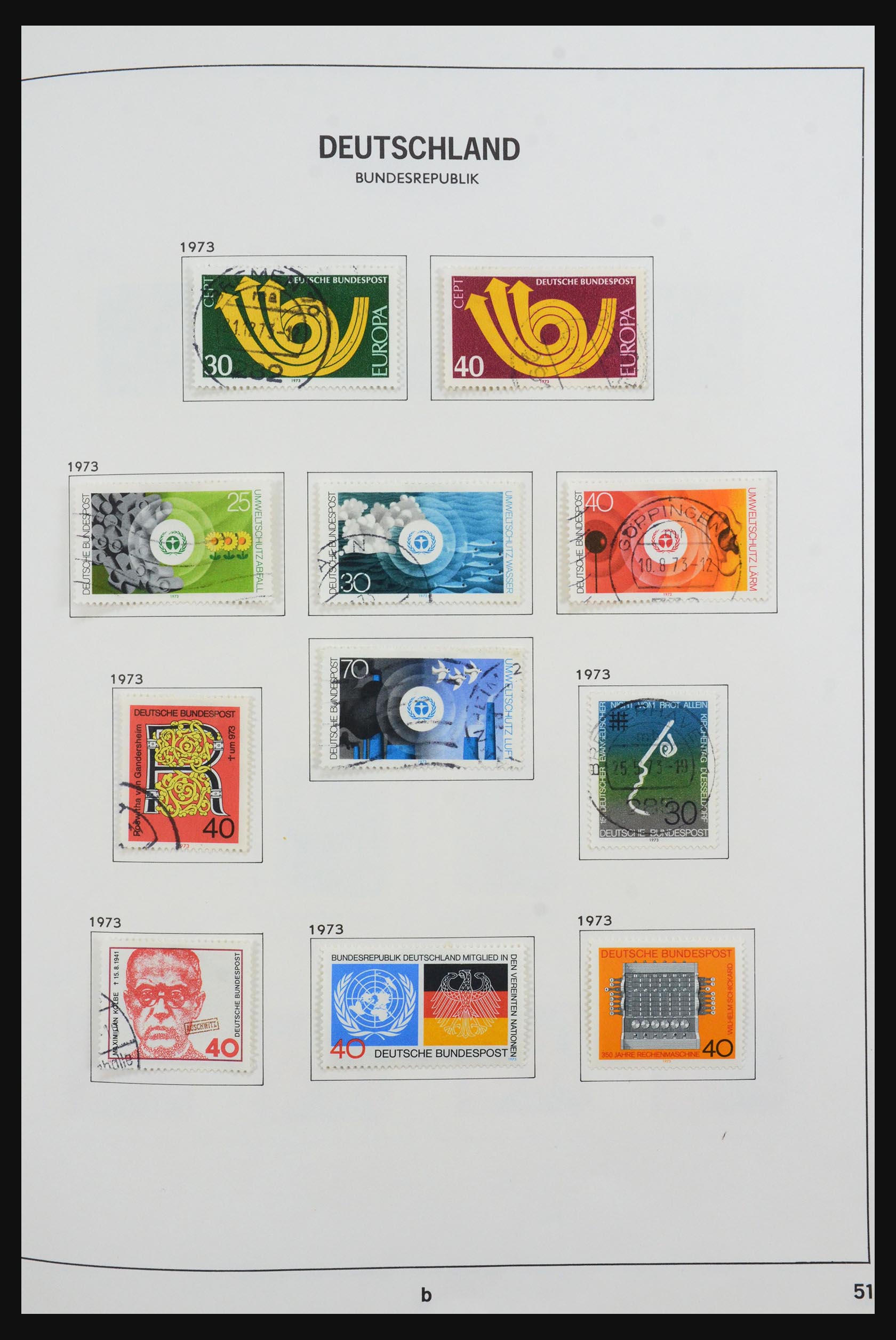 31638 057 - 31638 Bundespost 1949-1989.