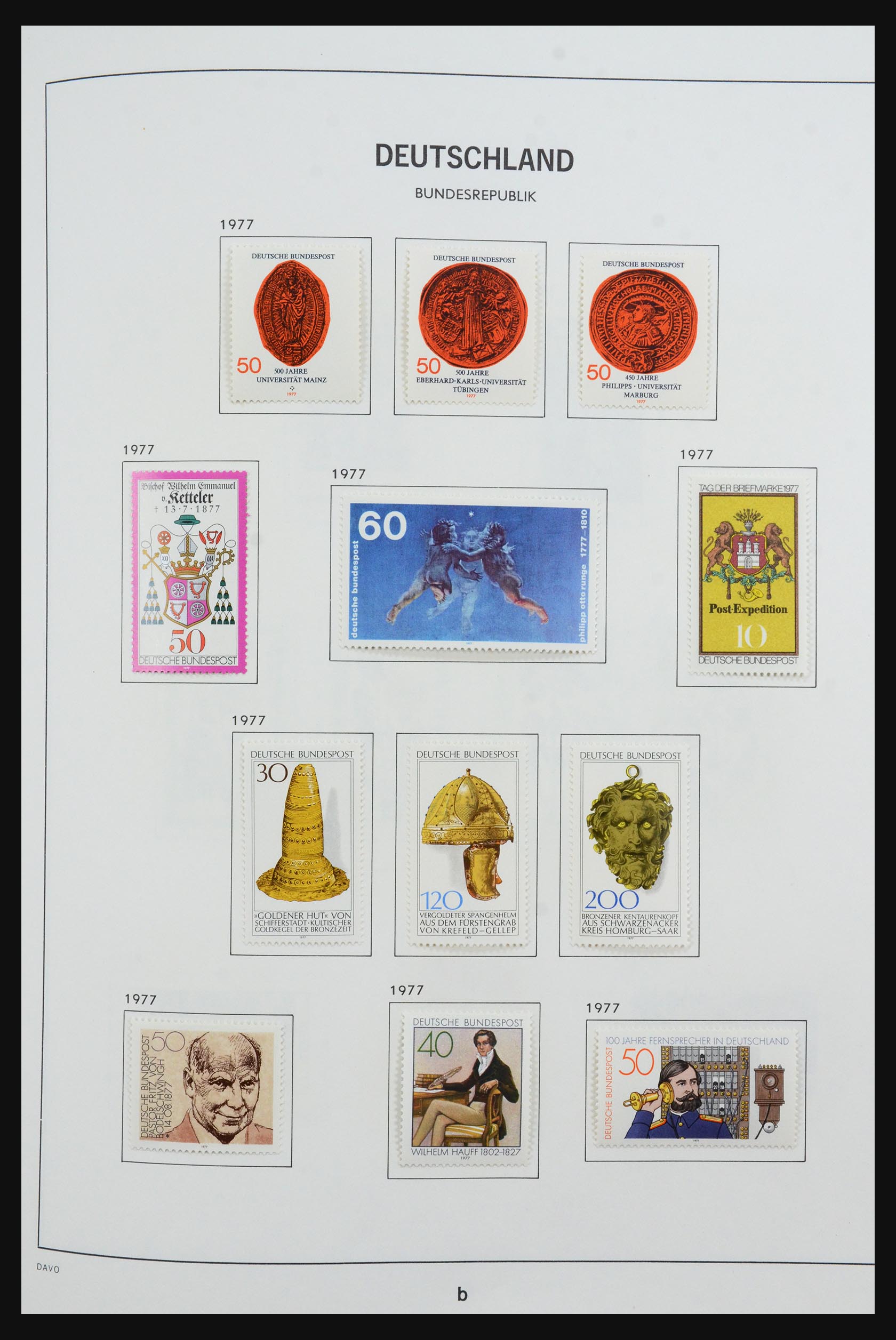 31638 071 - 31638 Bundespost 1949-1989.