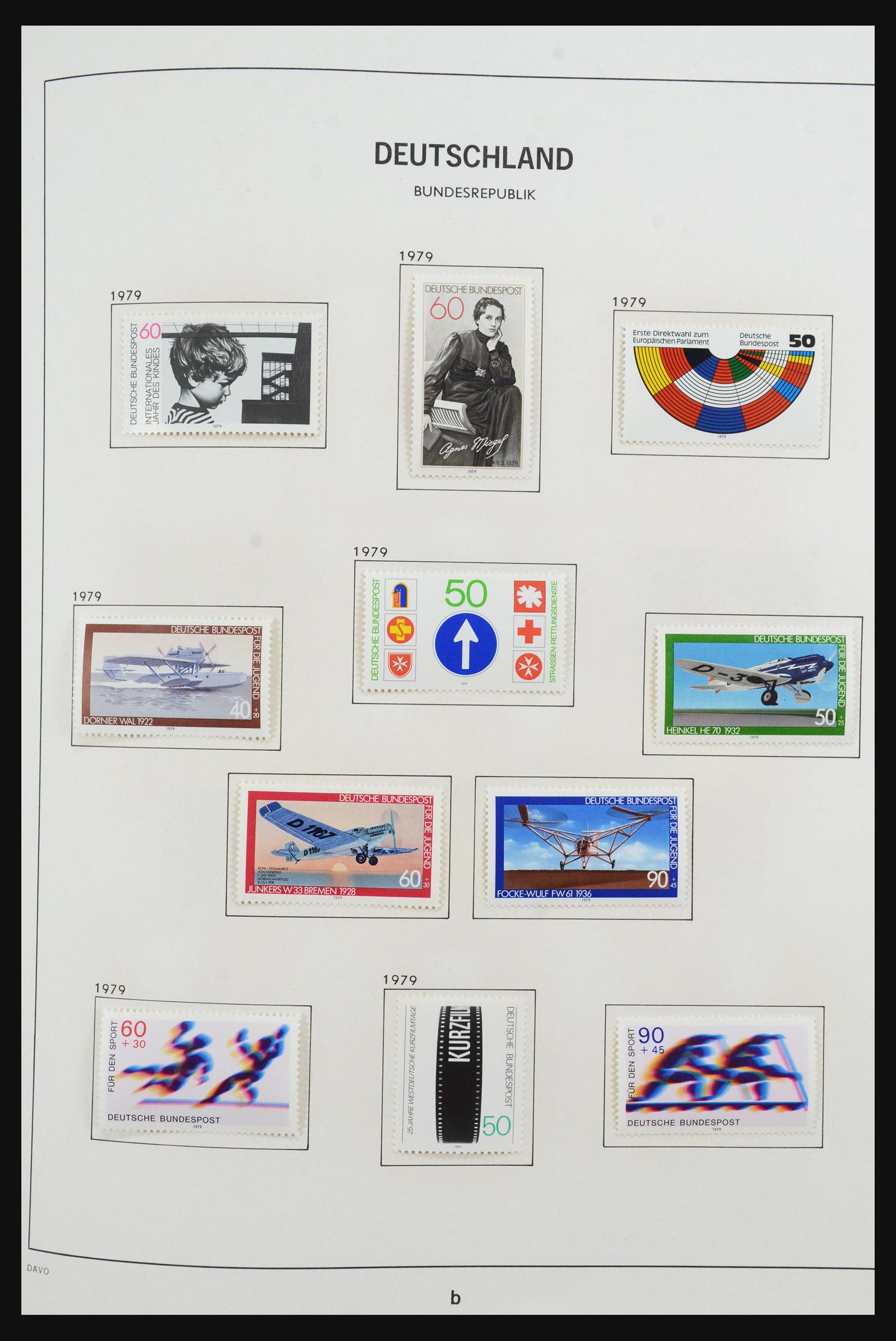 31638 076 - 31638 Bundespost 1949-1989.