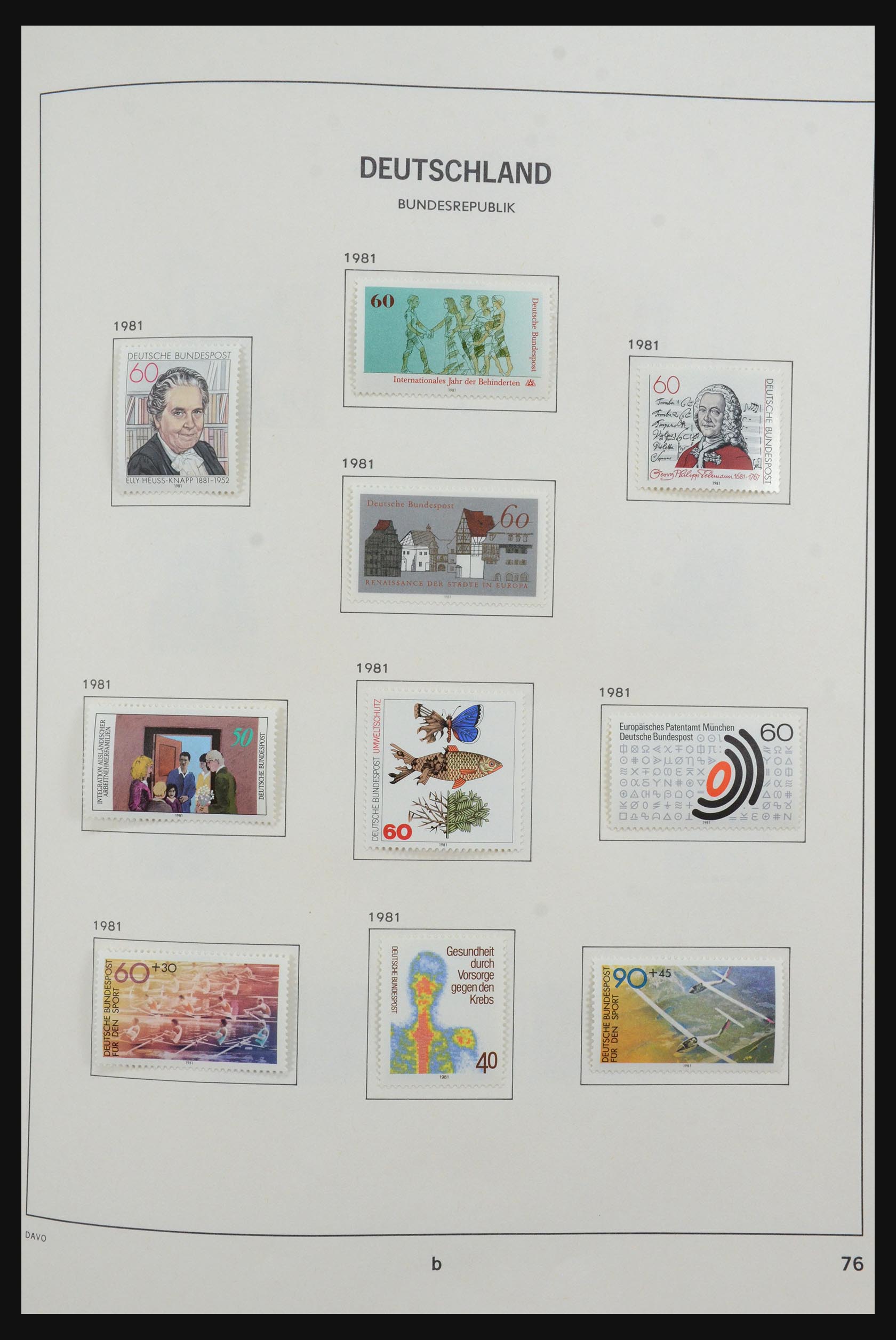 31638 082 - 31638 Bundespost 1949-1989.