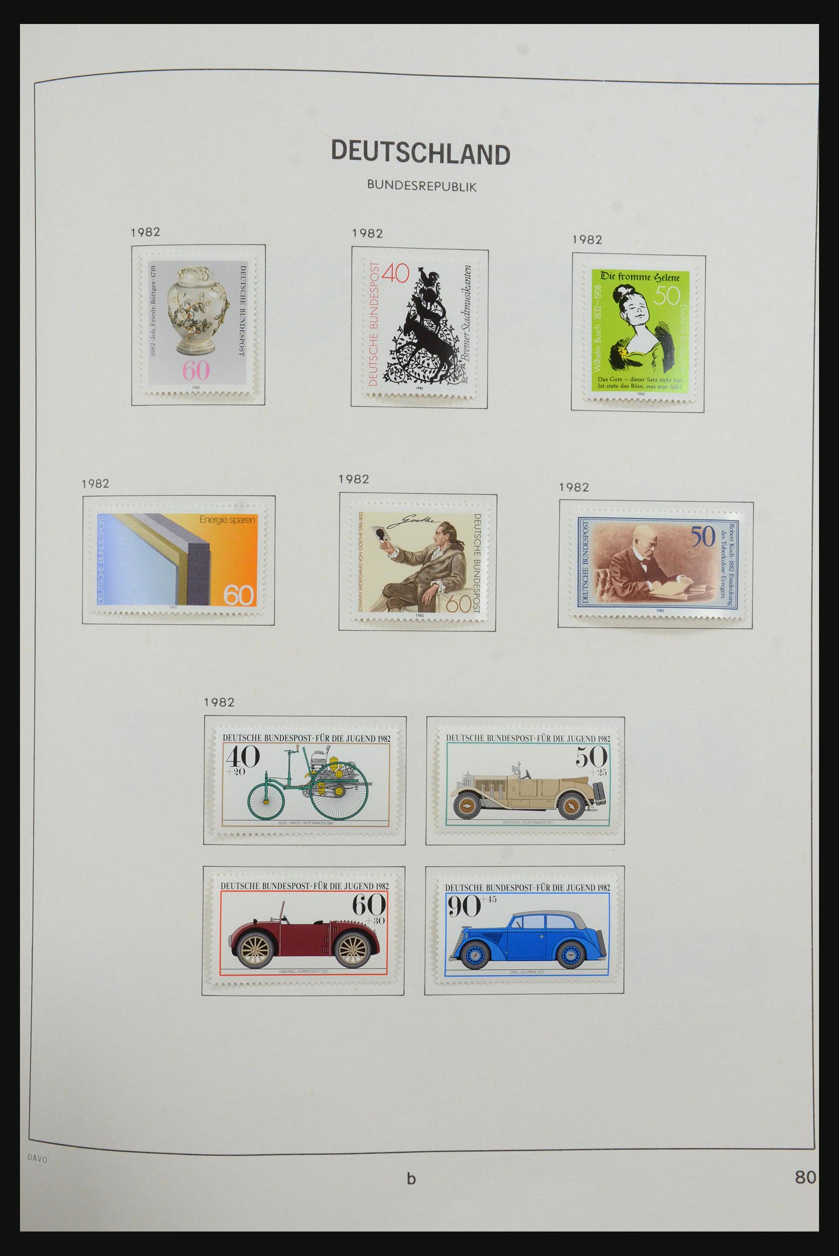 31638 086 - 31638 Bundespost 1949-1989.
