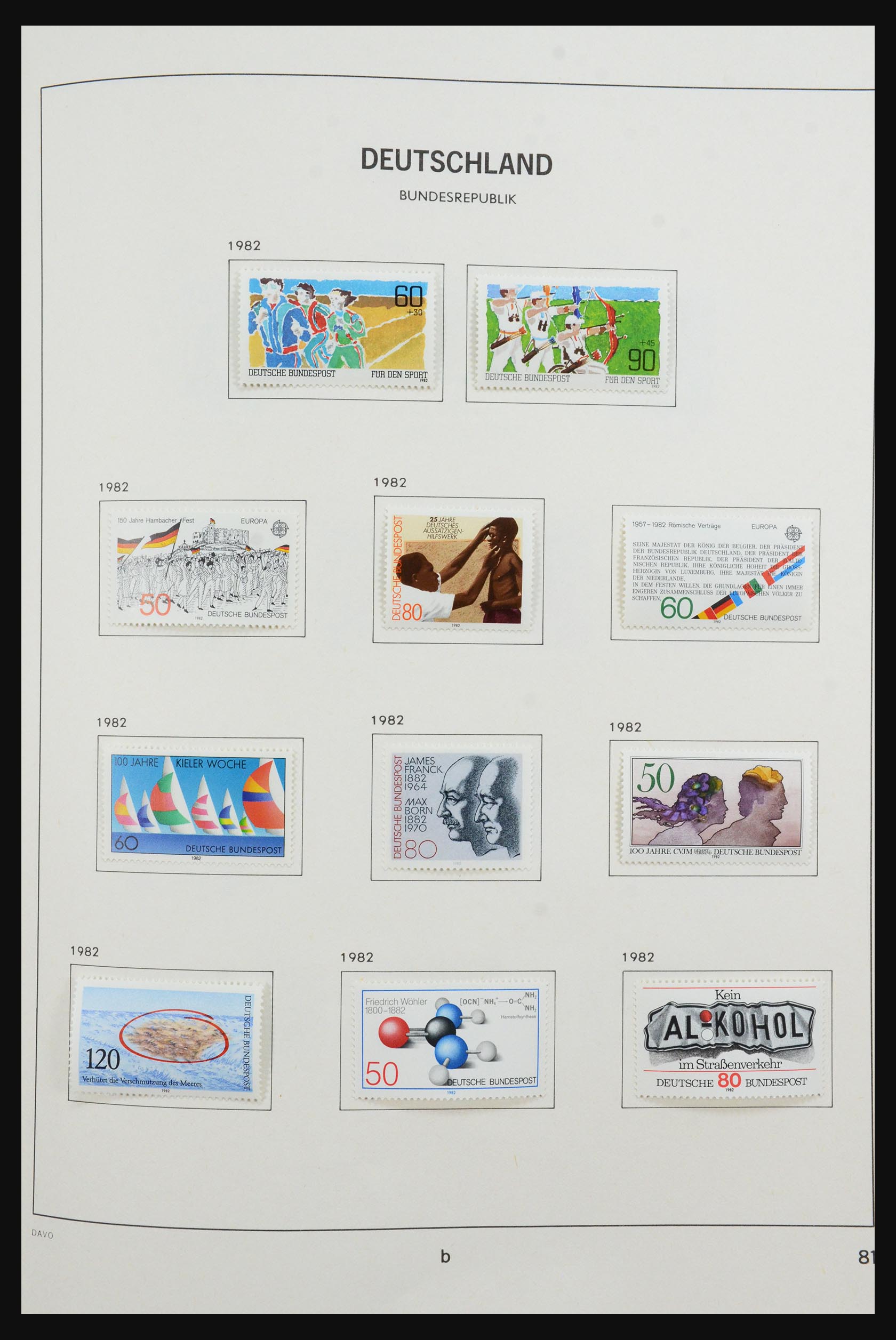 31638 087 - 31638 Bundespost 1949-1989.