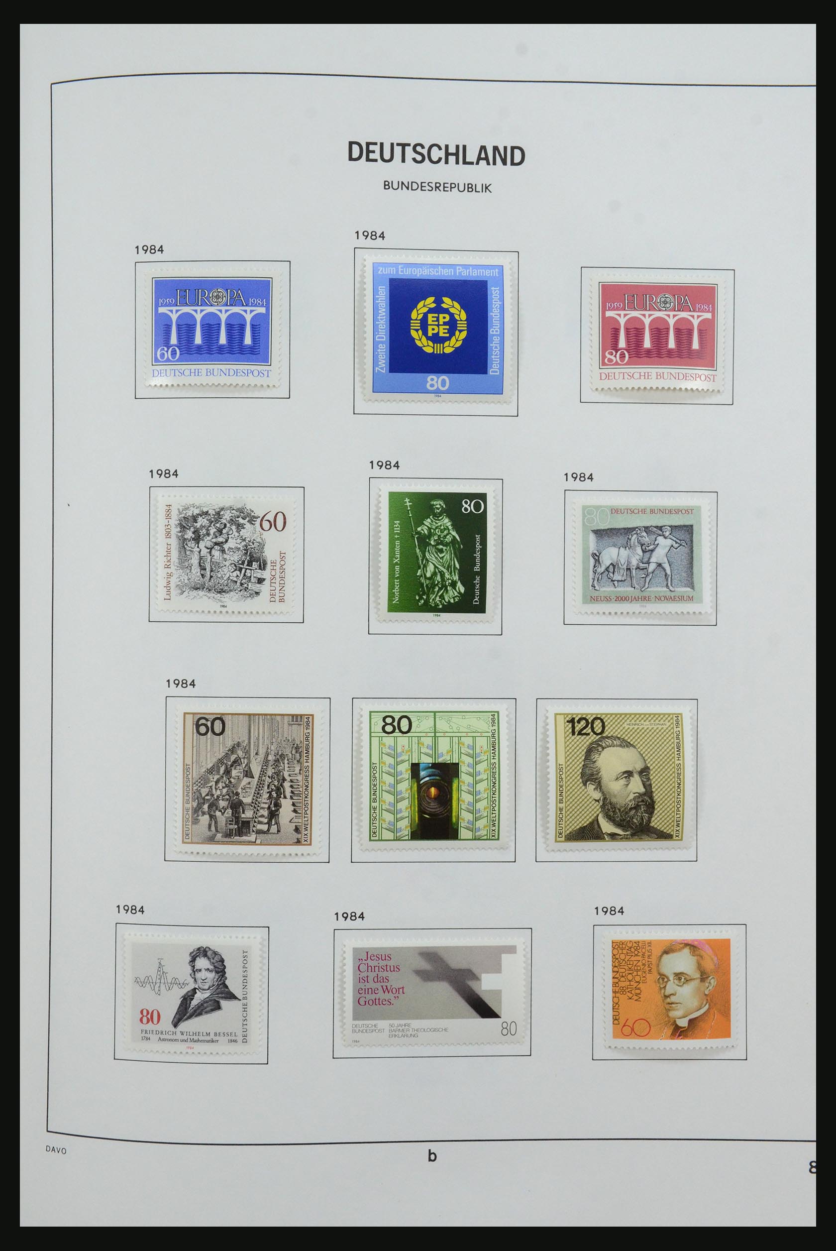 31638 094 - 31638 Bundespost 1949-1989.