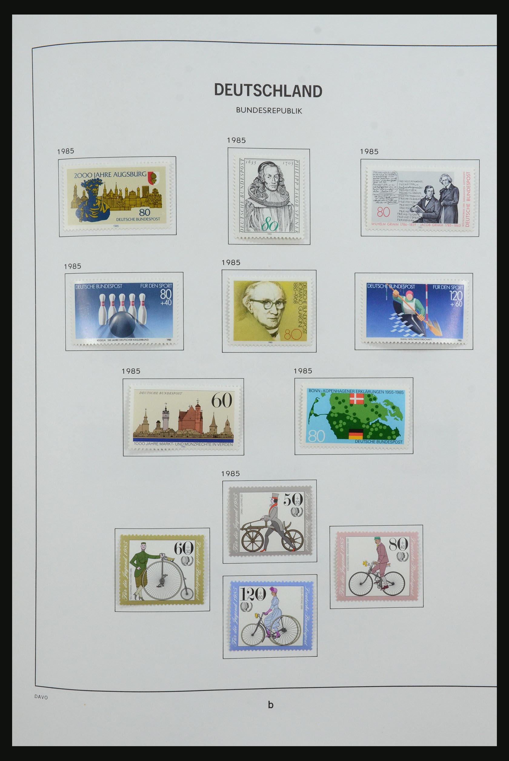 31638 096 - 31638 Bundespost 1949-1989.