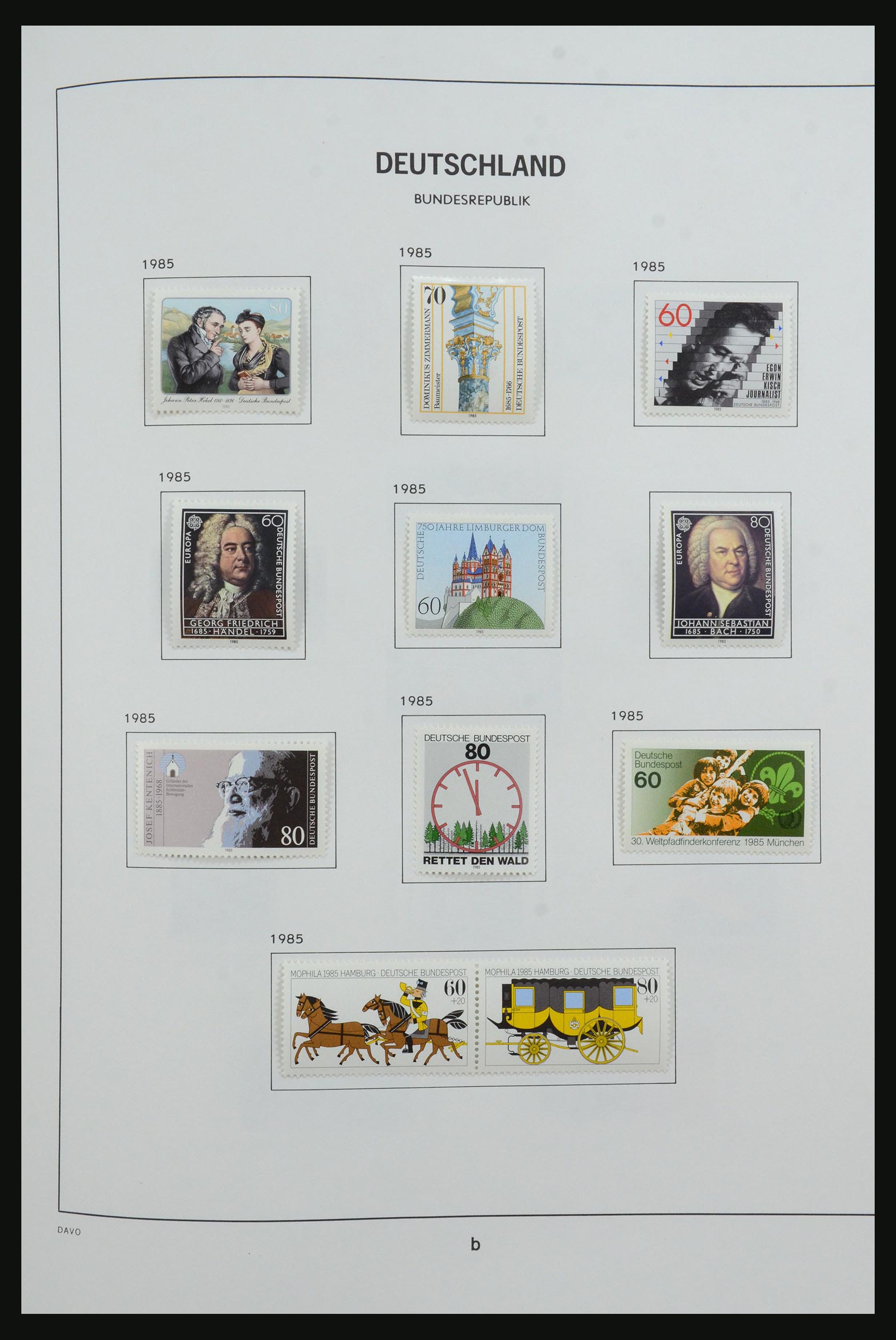 31638 097 - 31638 Bundespost 1949-1989.