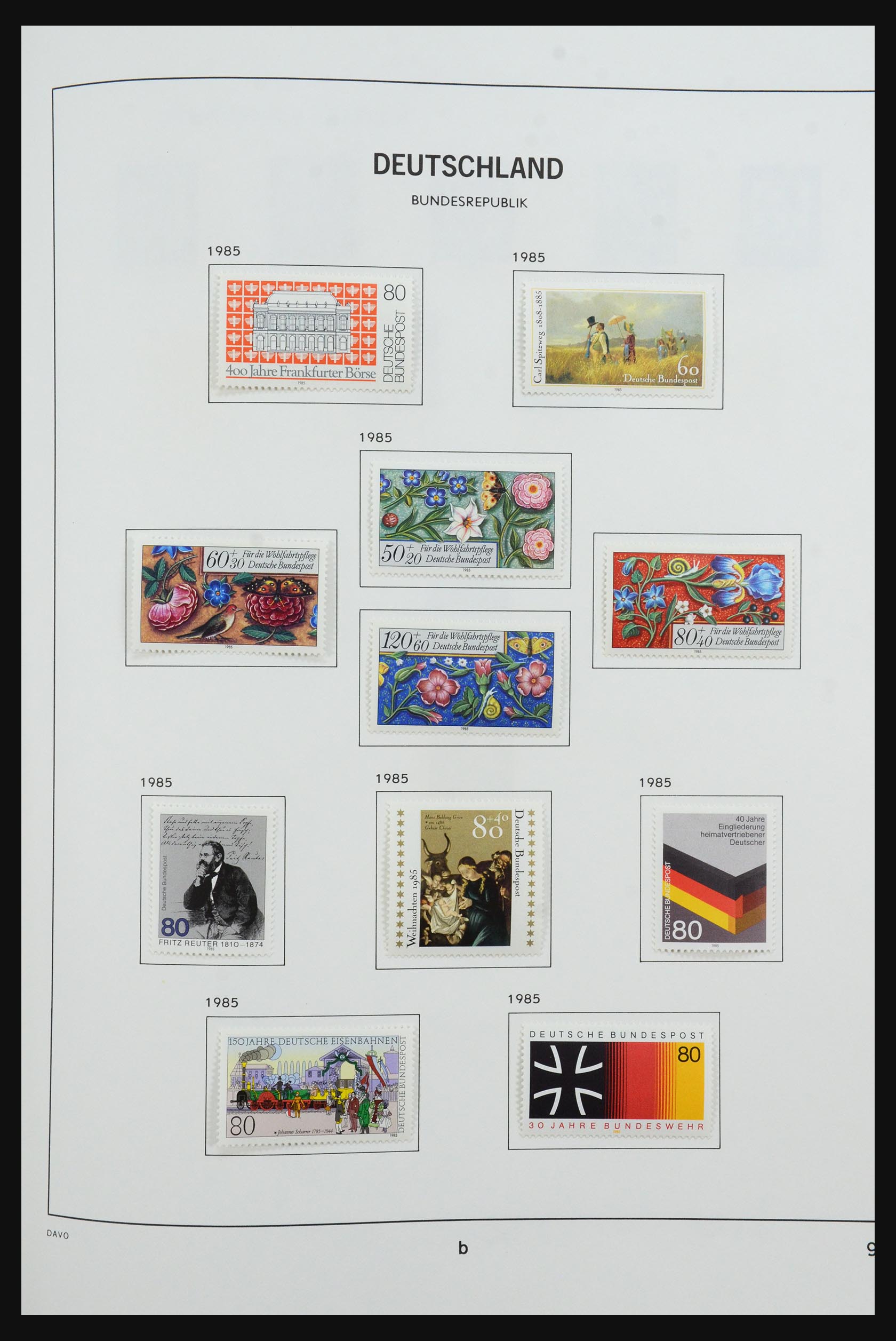 31638 098 - 31638 Bundespost 1949-1989.
