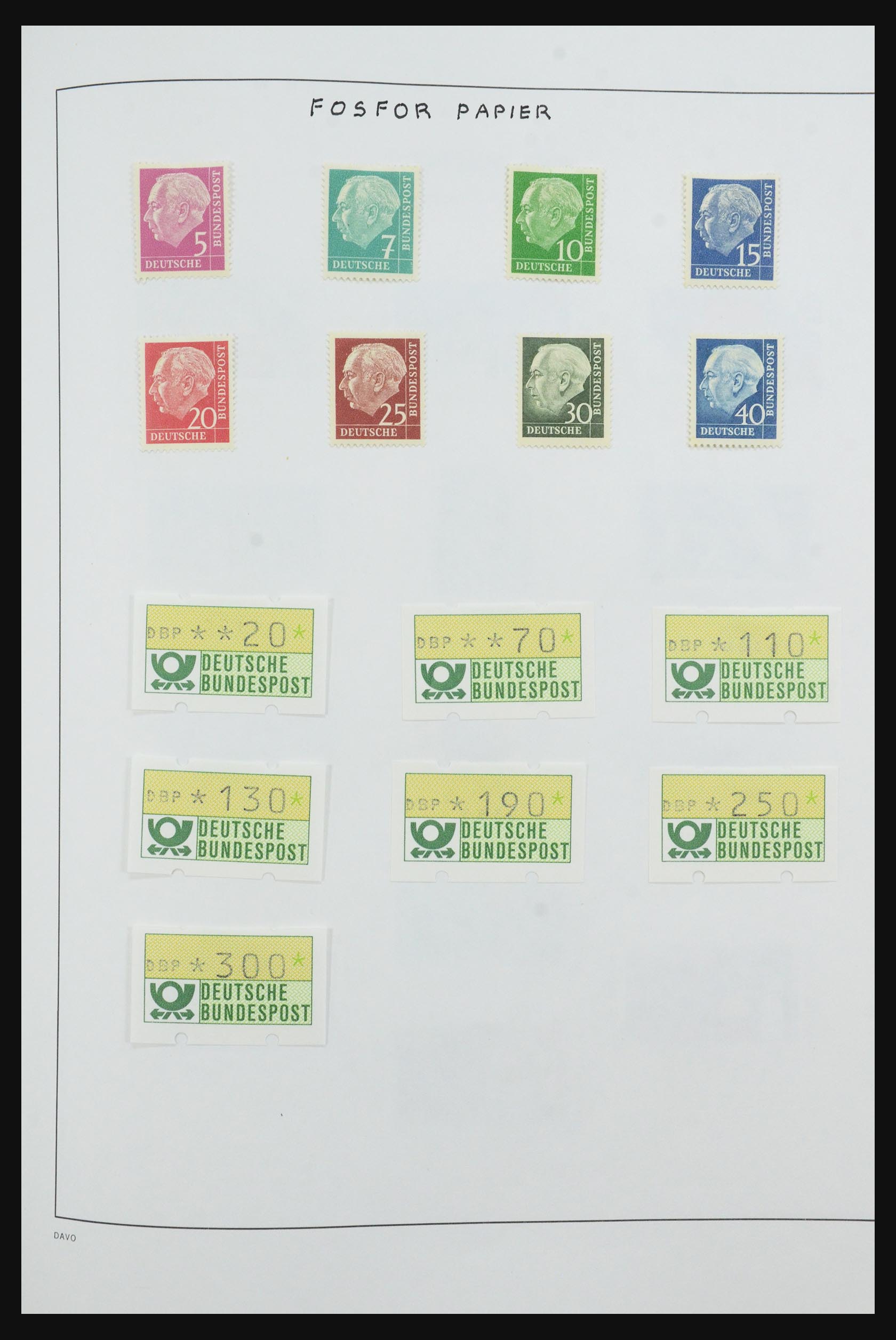 31638 100 - 31638 Bundespost 1949-1989.