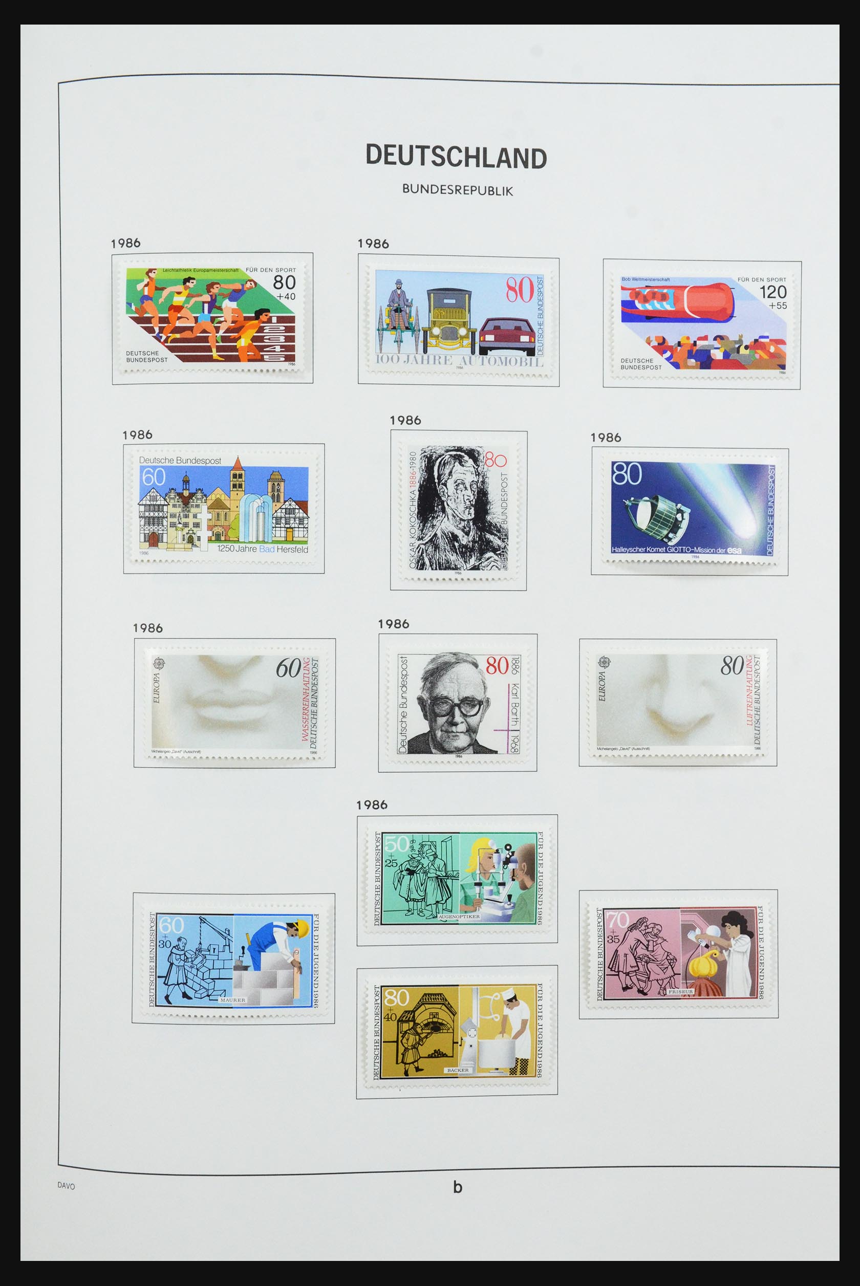 31638 101 - 31638 Bundespost 1949-1989.