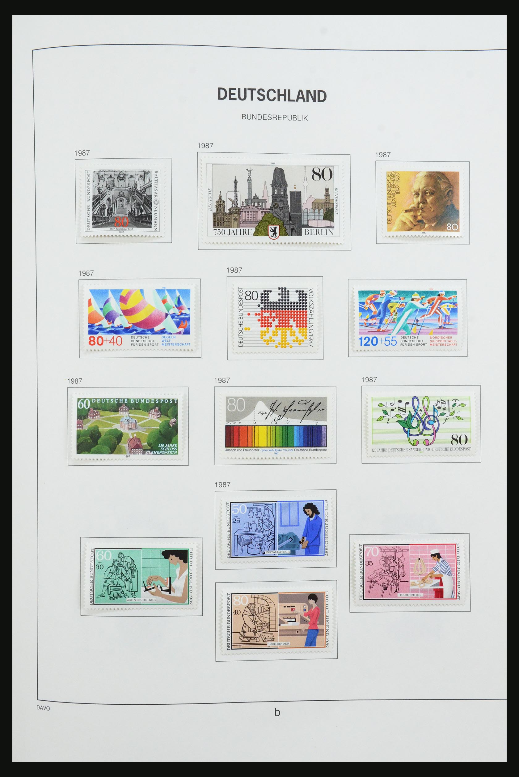 31638 104 - 31638 Bundespost 1949-1989.