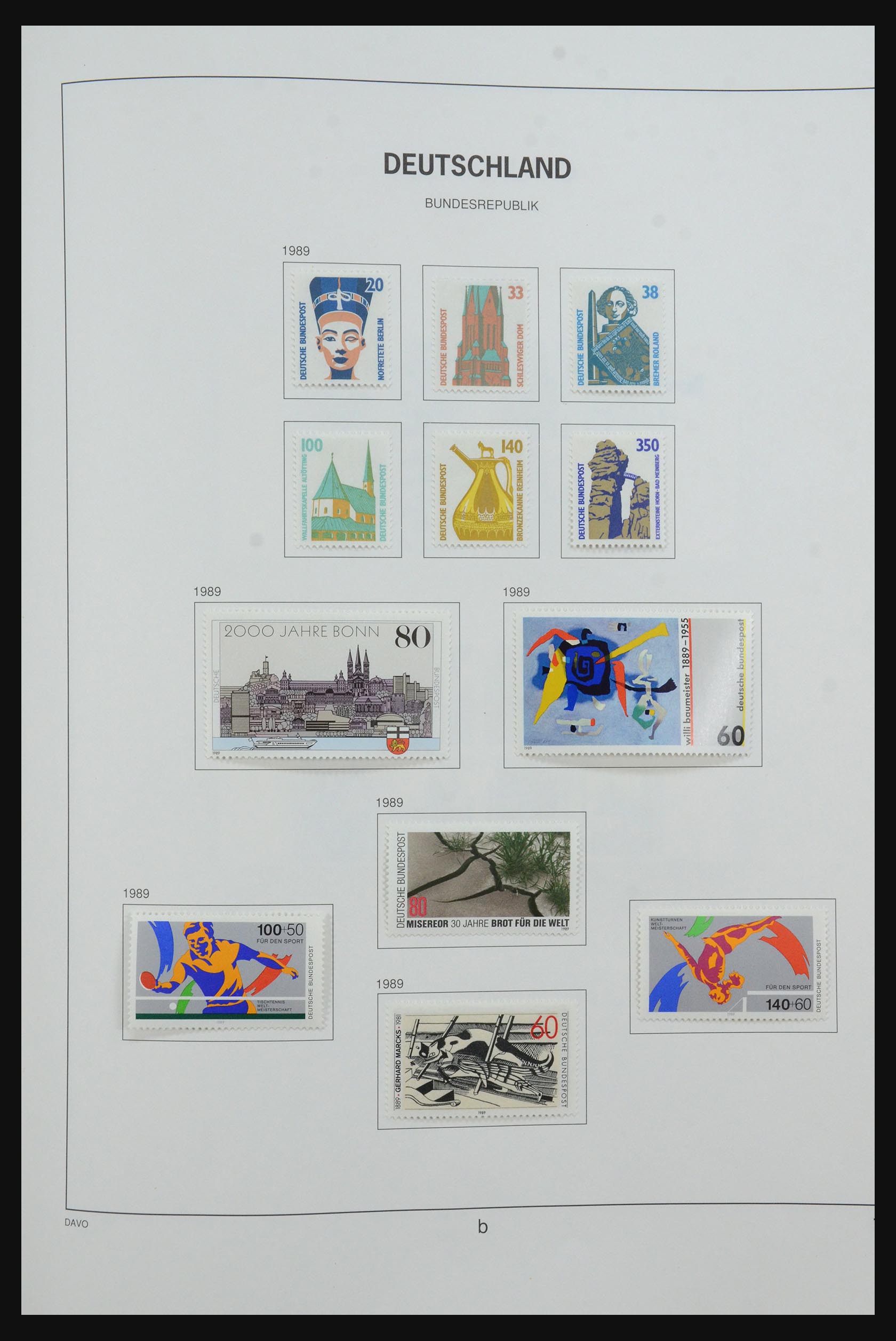 31638 111 - 31638 Bundespost 1949-1989.