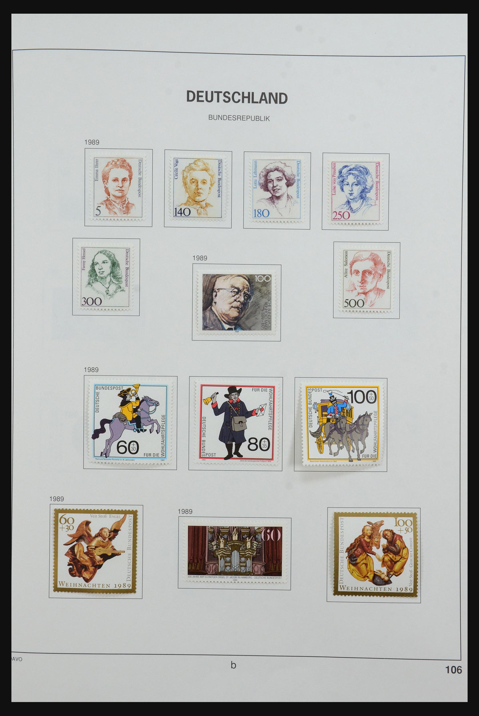 31638 115 - 31638 Bundespost 1949-1989.