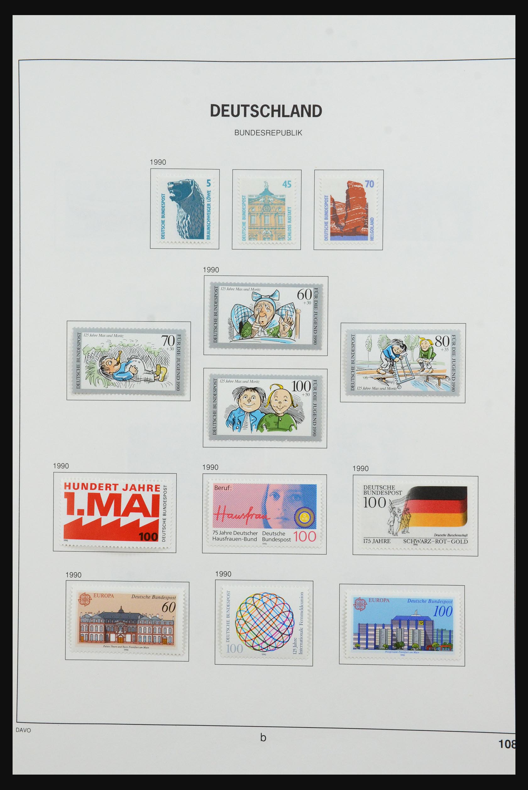 31638 117 - 31638 Bundespost 1949-1989.