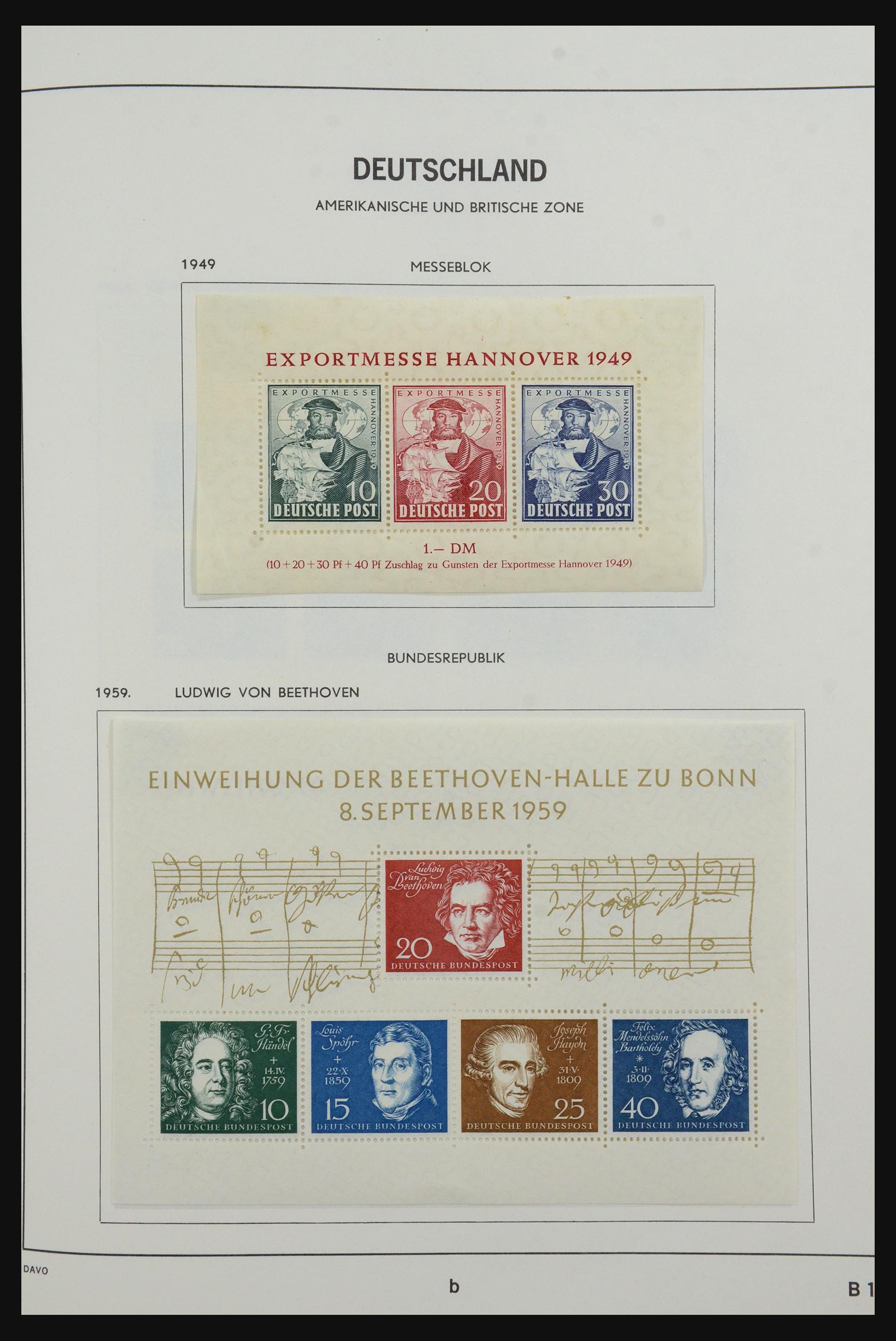 31638 120 - 31638 Bundespost 1949-1989.