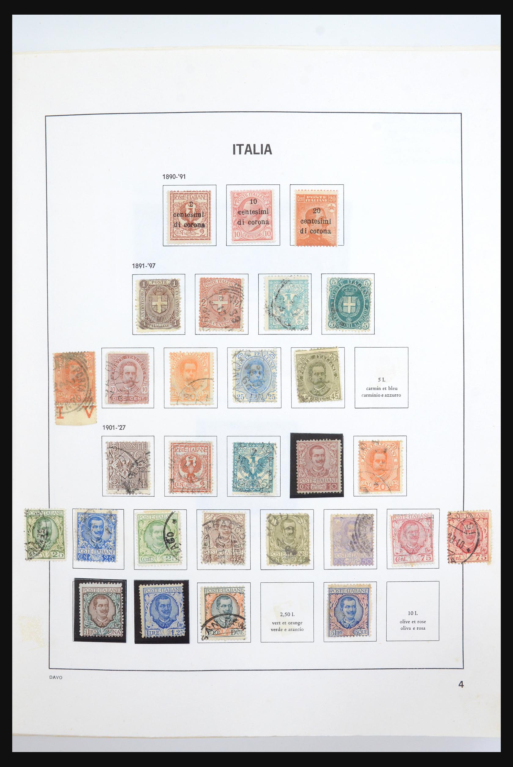 31640 005 - 31640 Italy 1862-1991.