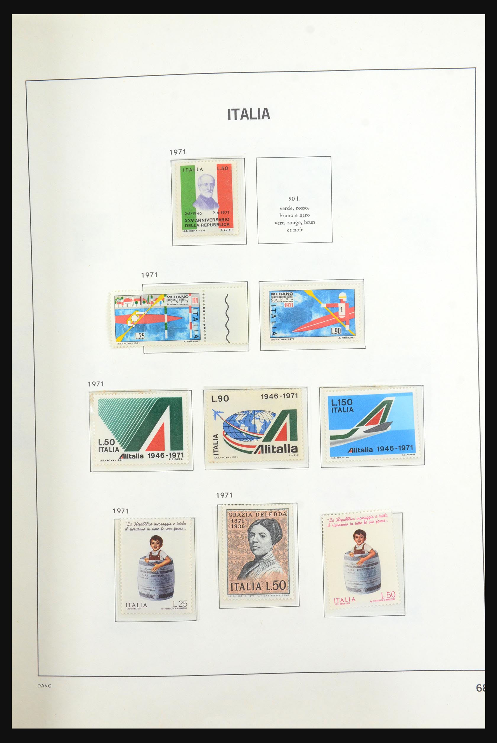 31640 072 - 31640 Italy 1862-1991.