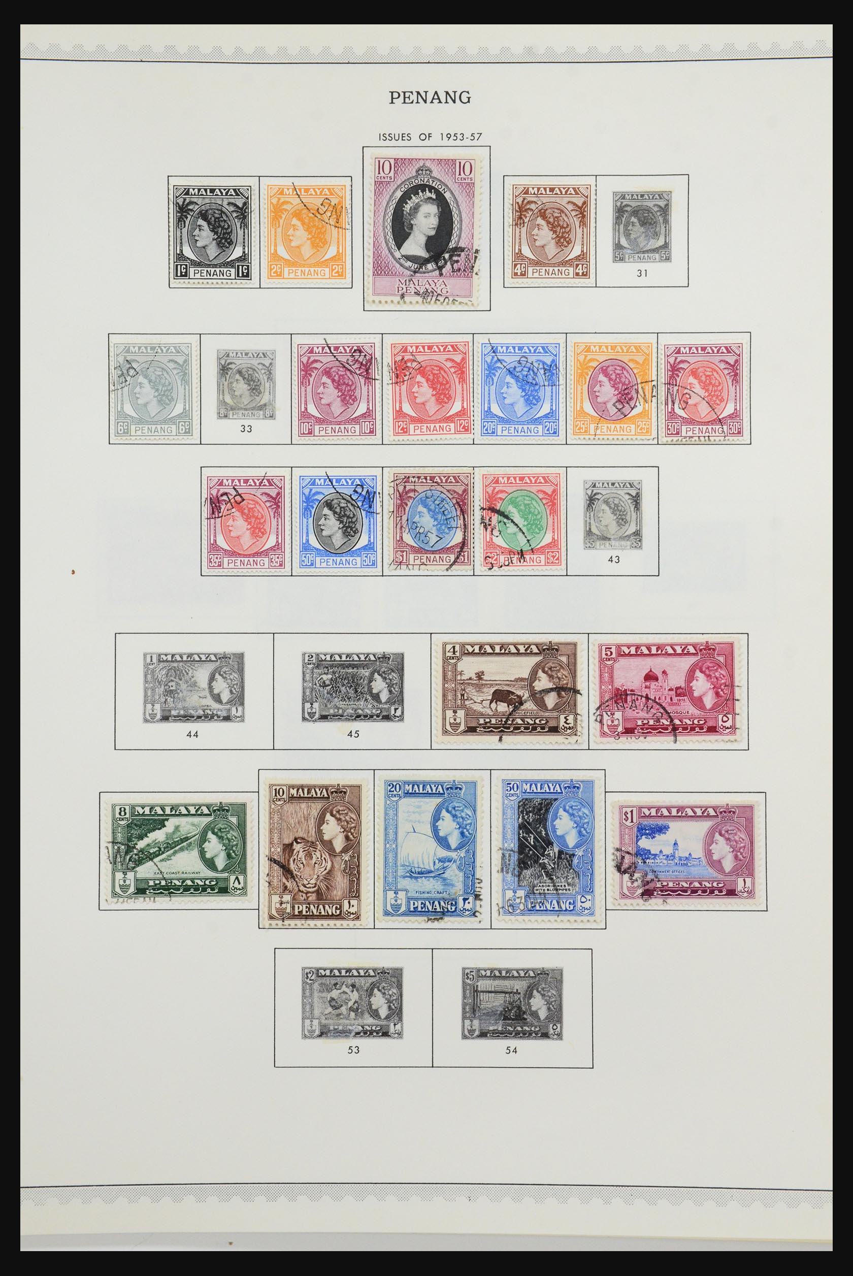 31641 136 - 31641 Britse koloniën in Azië 1862-1986.