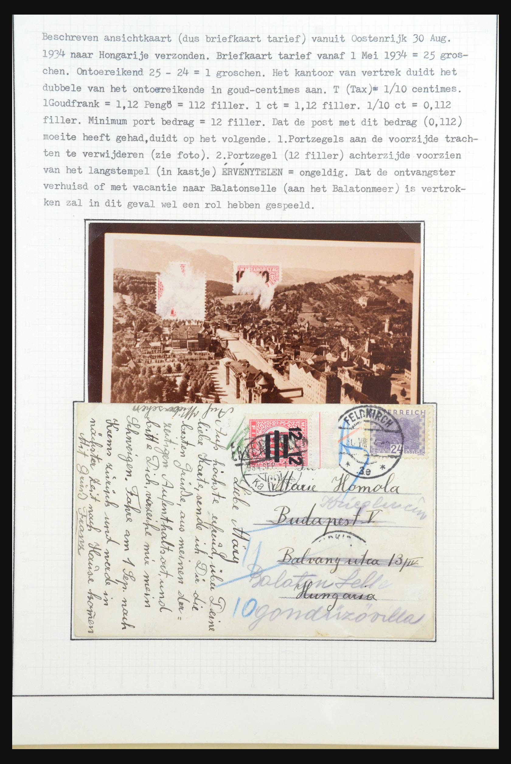 31647 101 - 31647 Hongarije 1927-1946 tentoonstellingsverzameling.