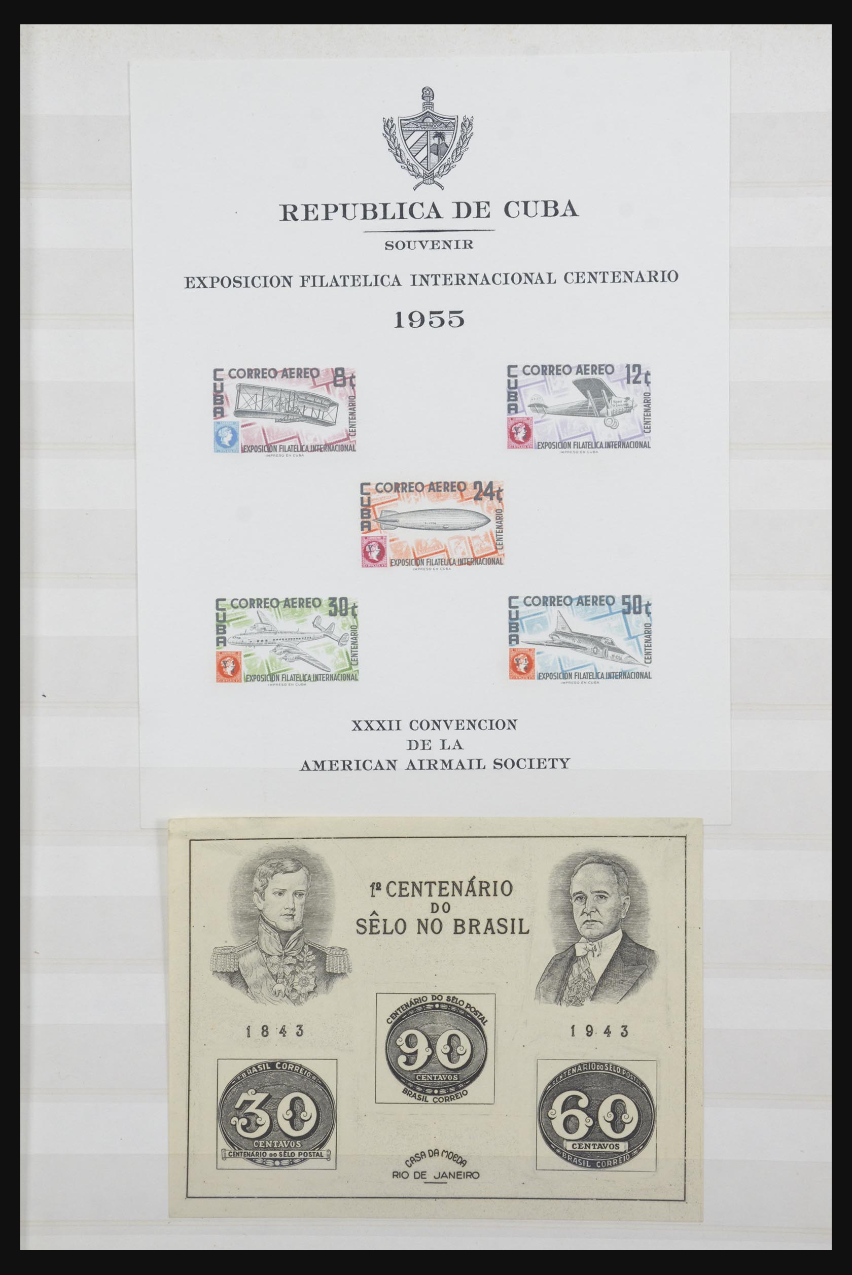 31652 001 - 31652 Motief: postzegel op postzegel 1940-1993.