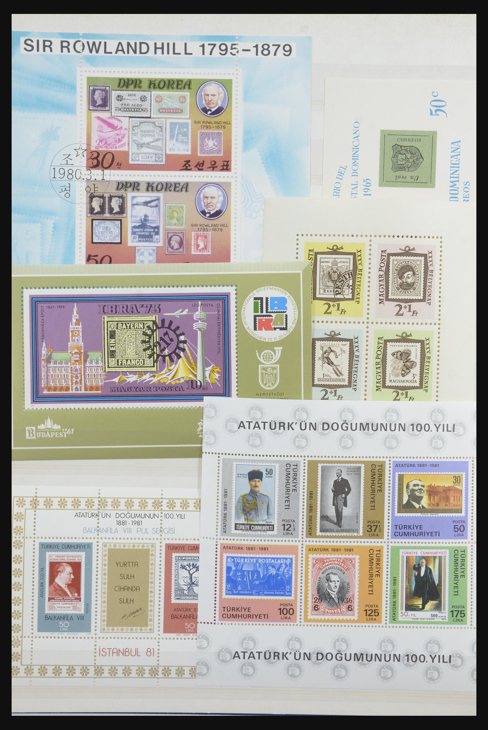 31652 026 - 31652 Motief: postzegel op postzegel 1940-1993.