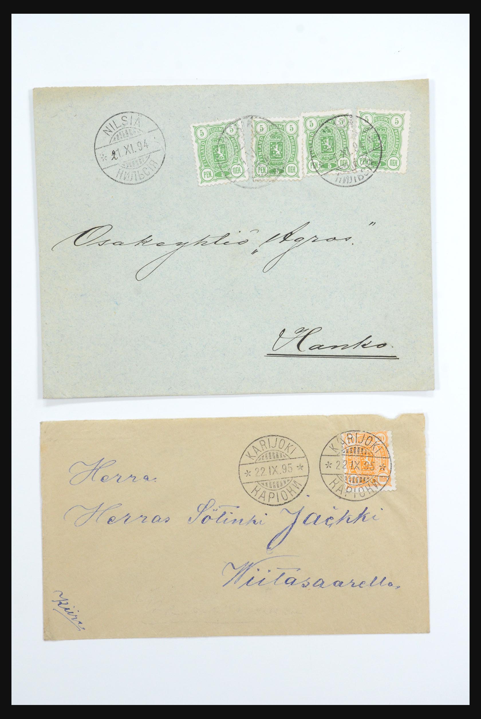 31658 016 - 31658 Finland covers 1833-1960.