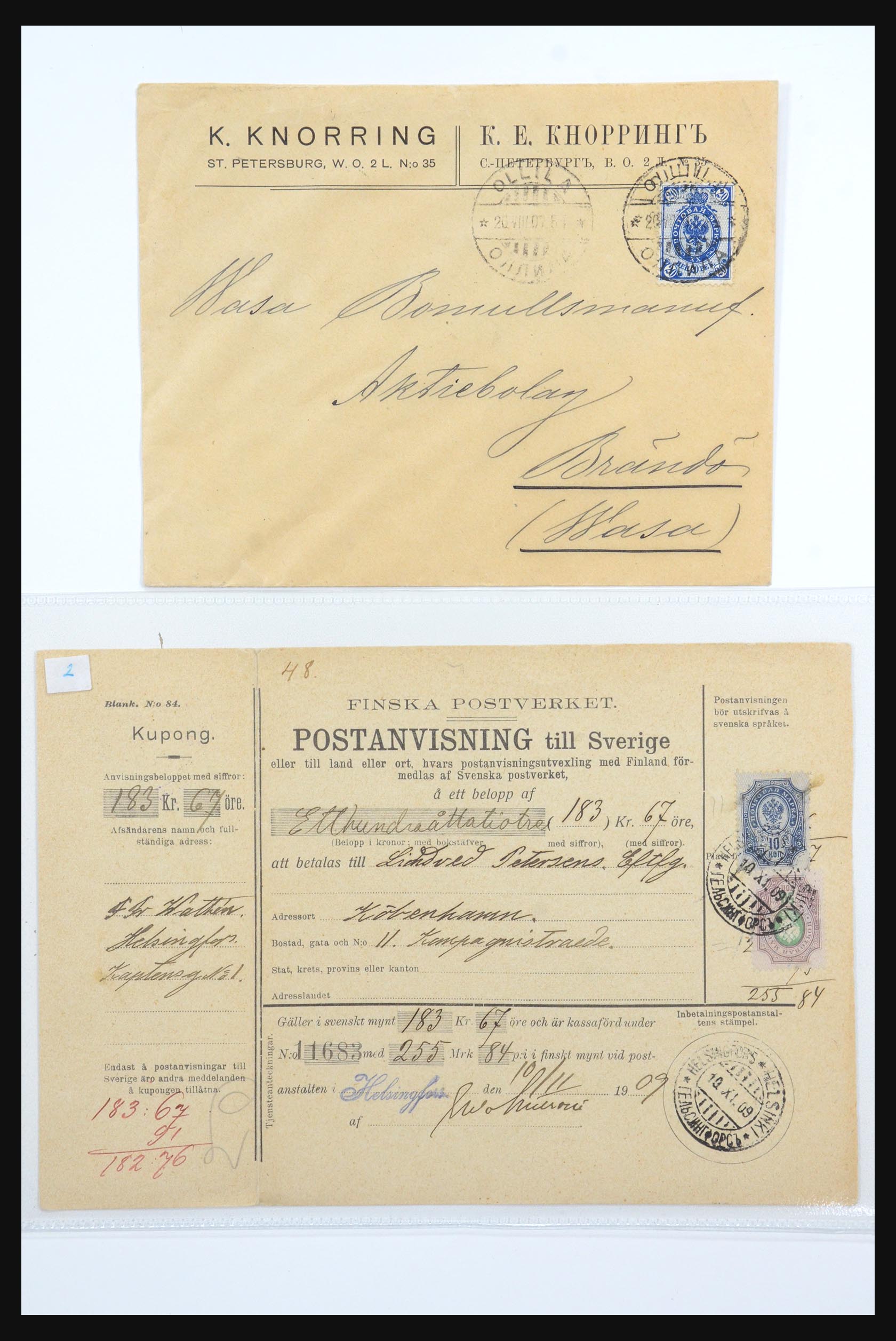 31658 032 - 31658 Finland brieven 1833-1960.