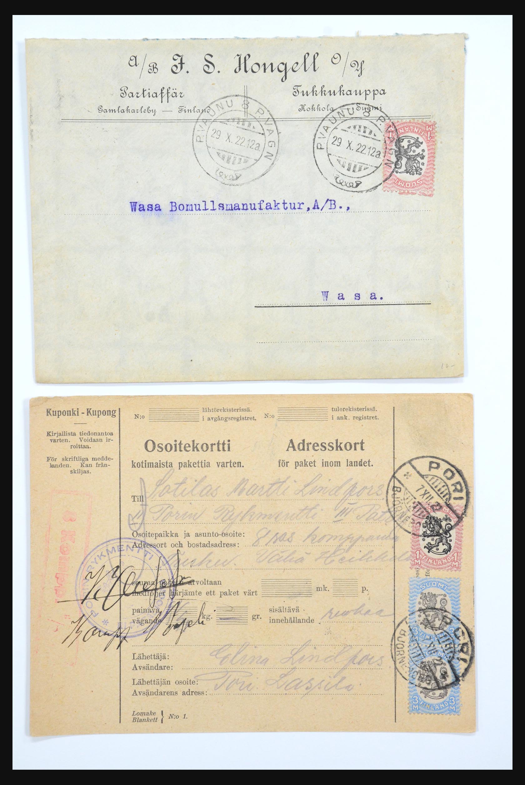 31658 042 - 31658 Finland brieven 1833-1960.