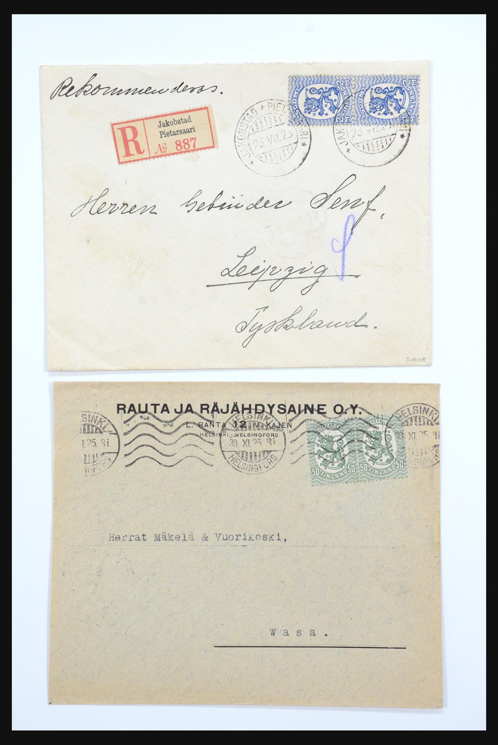 31658 046 - 31658 Finland brieven 1833-1960.