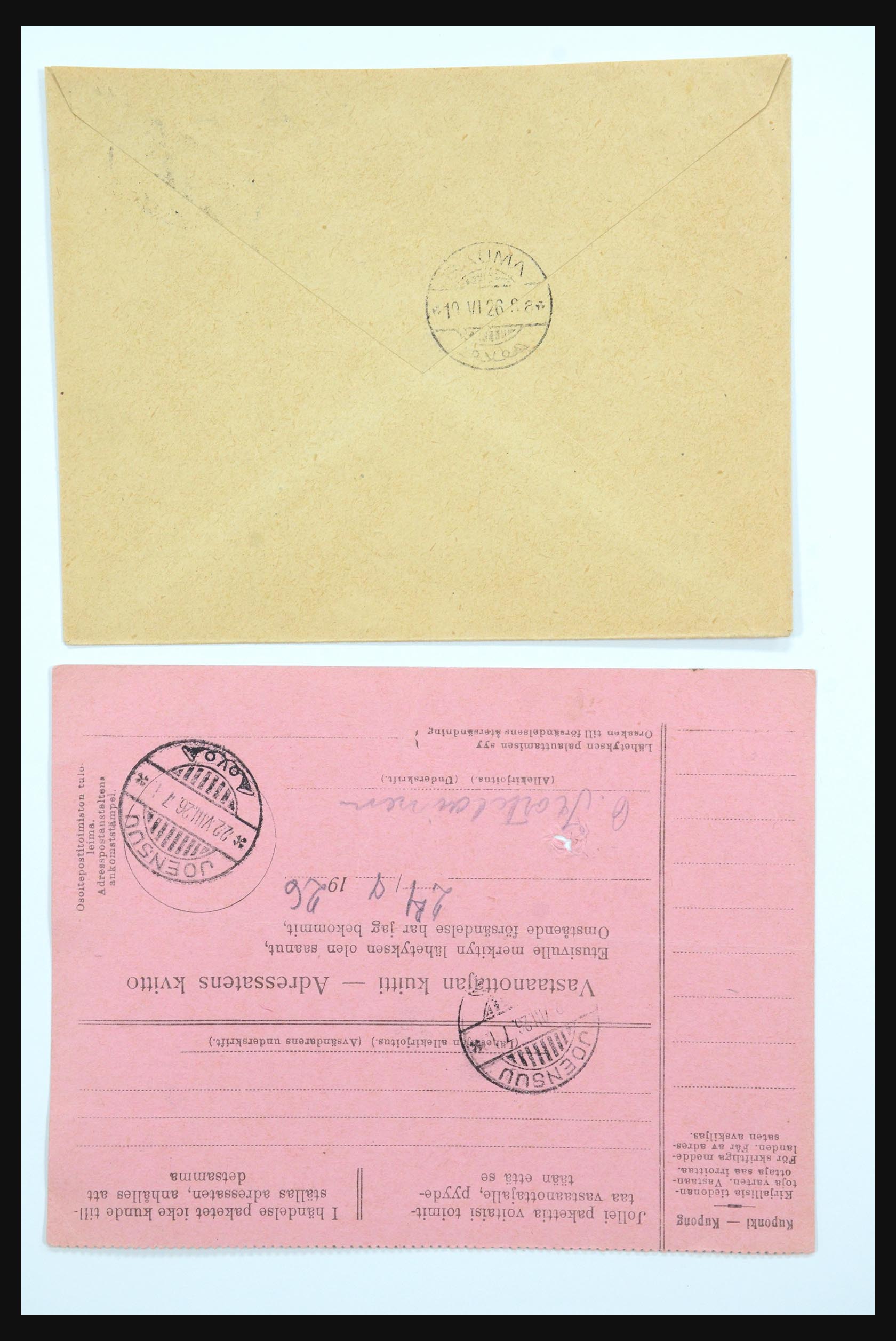 31658 049 - 31658 Finland covers 1833-1960.
