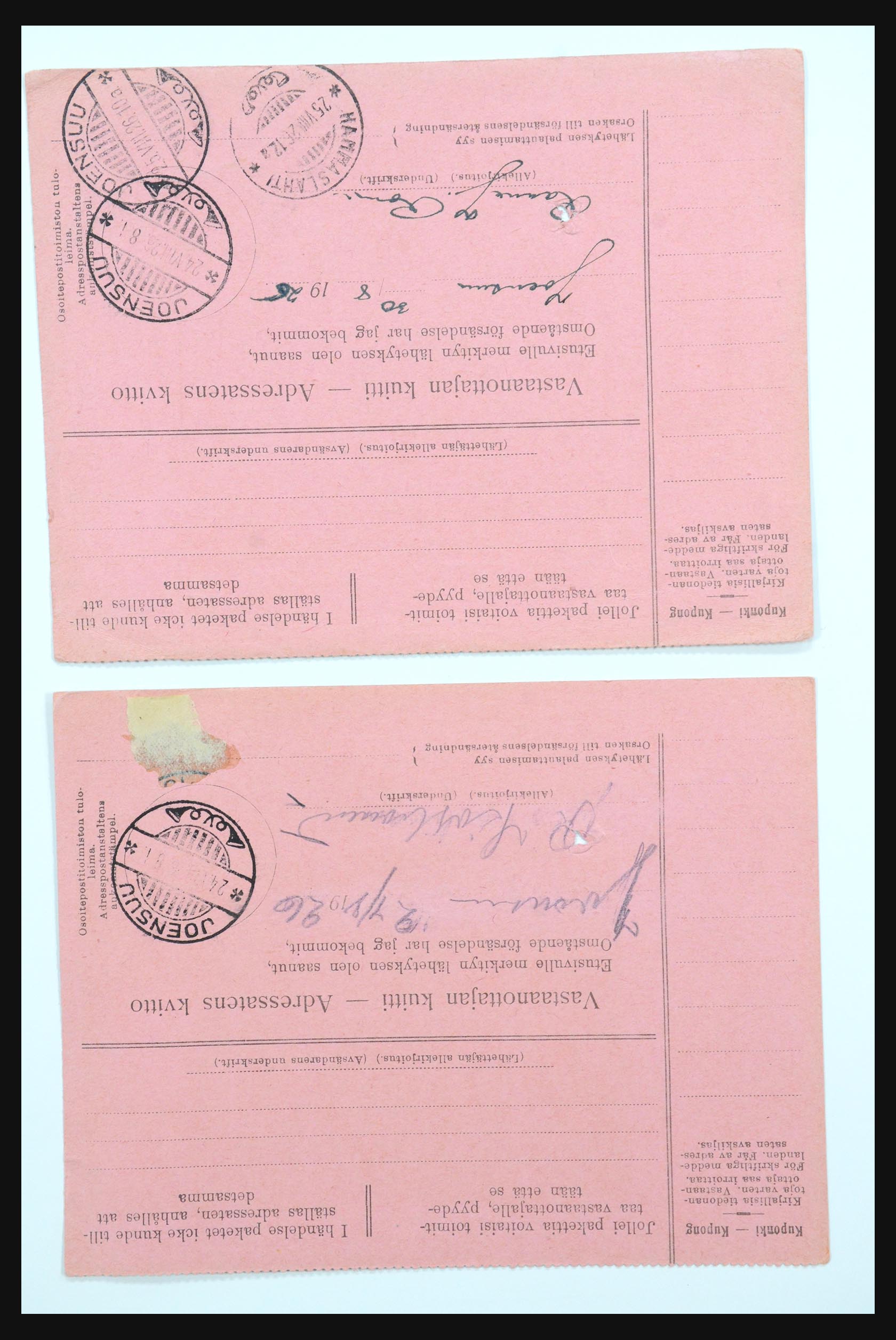 31658 051 - 31658 Finland covers 1833-1960.