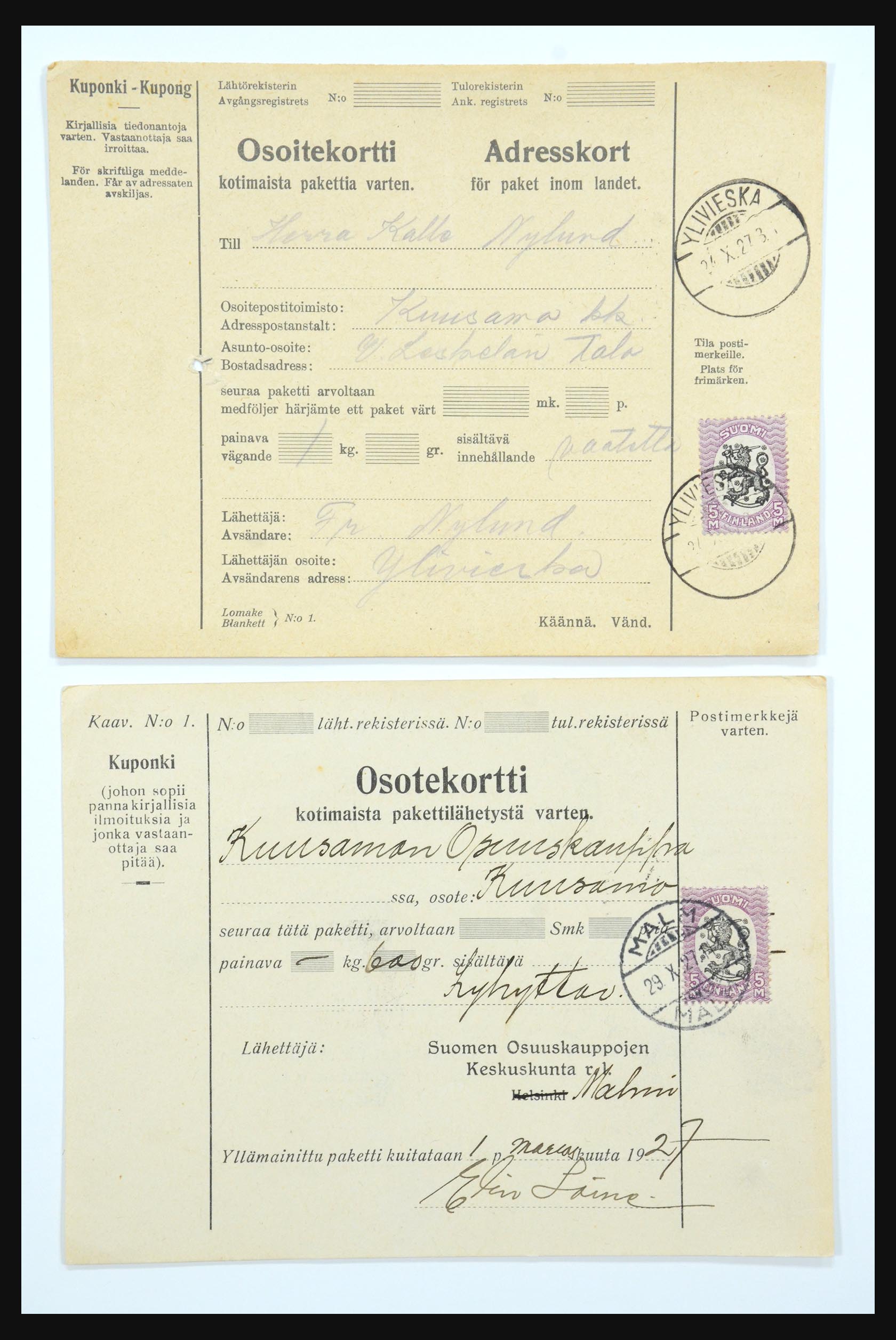 31658 054 - 31658 Finland brieven 1833-1960.