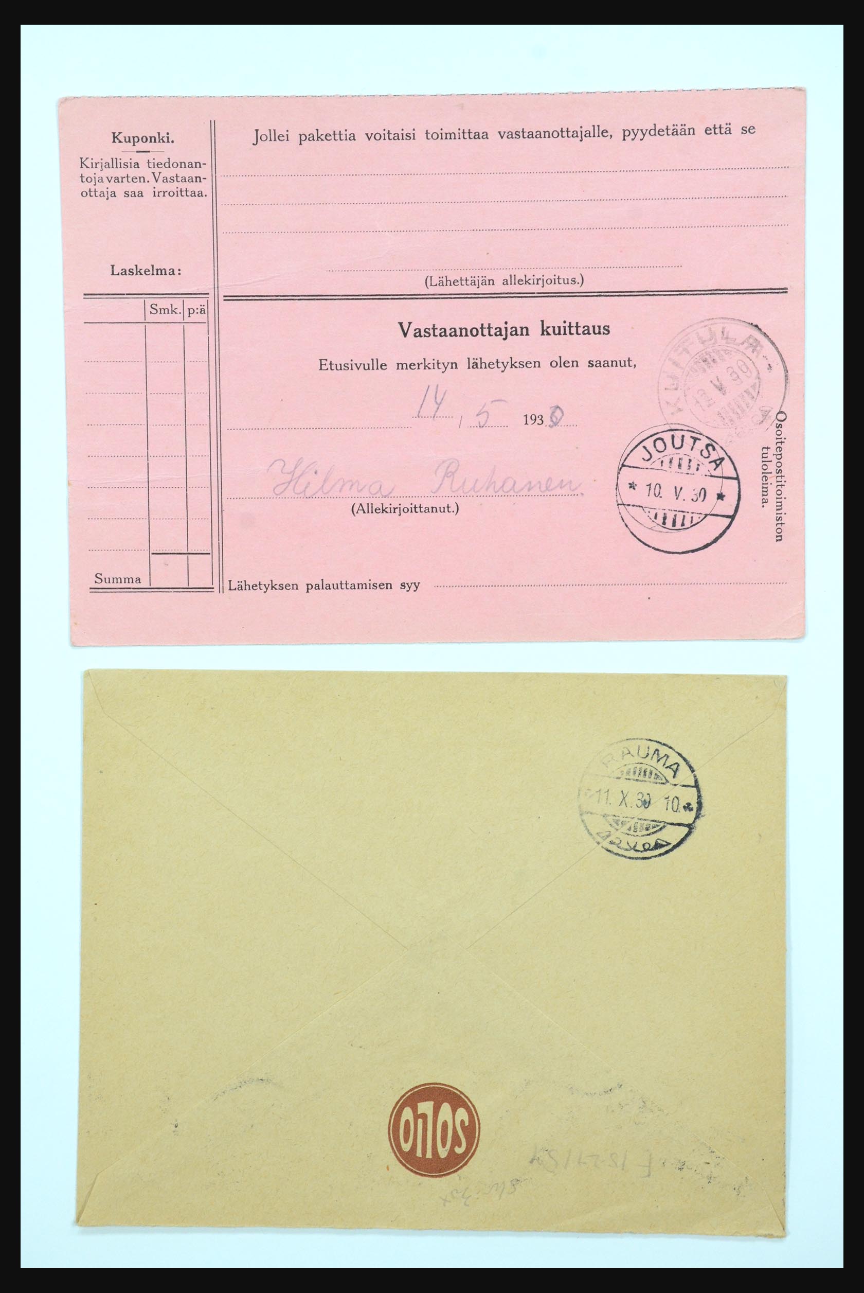 31658 063 - 31658 Finland covers 1833-1960.