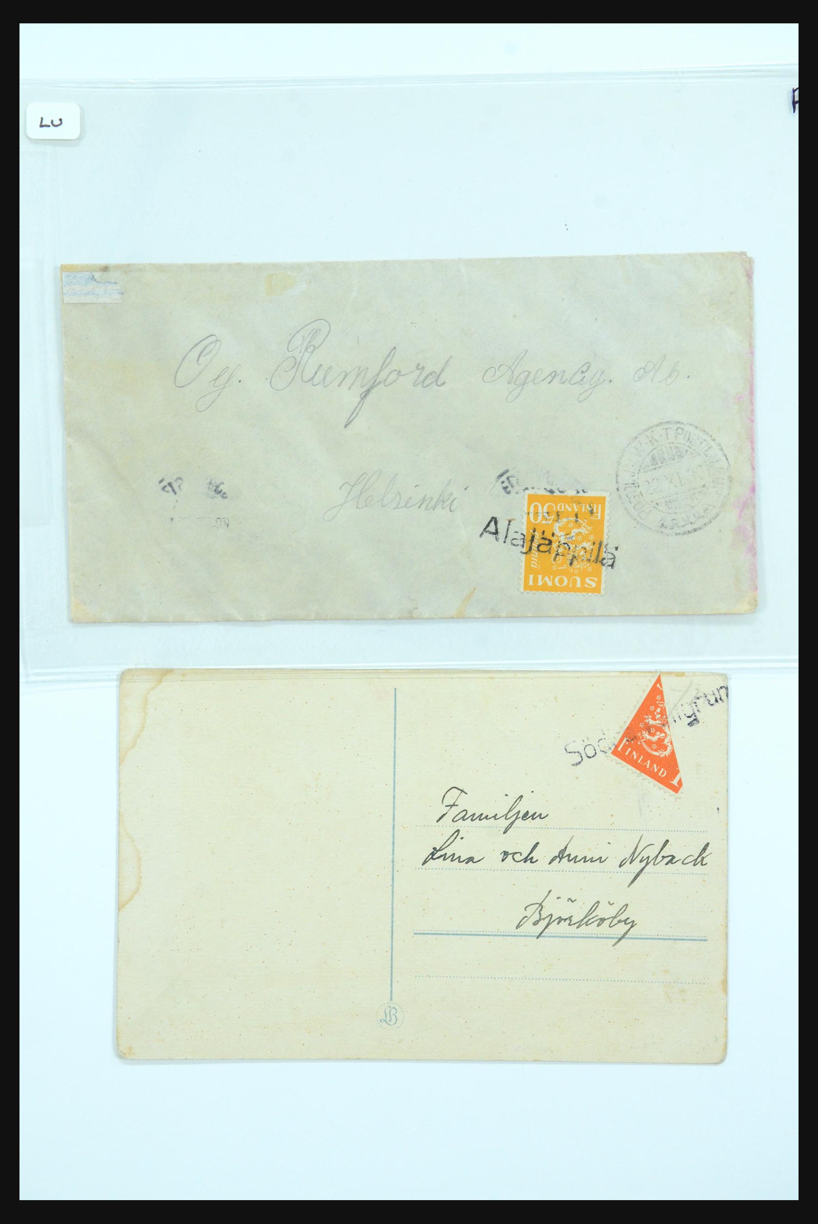 31658 064 - 31658 Finland brieven 1833-1960.