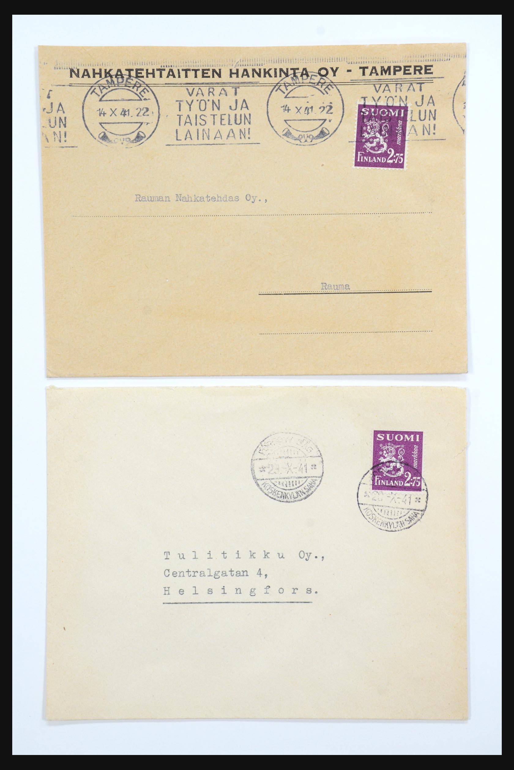 31658 078 - 31658 Finland brieven 1833-1960.