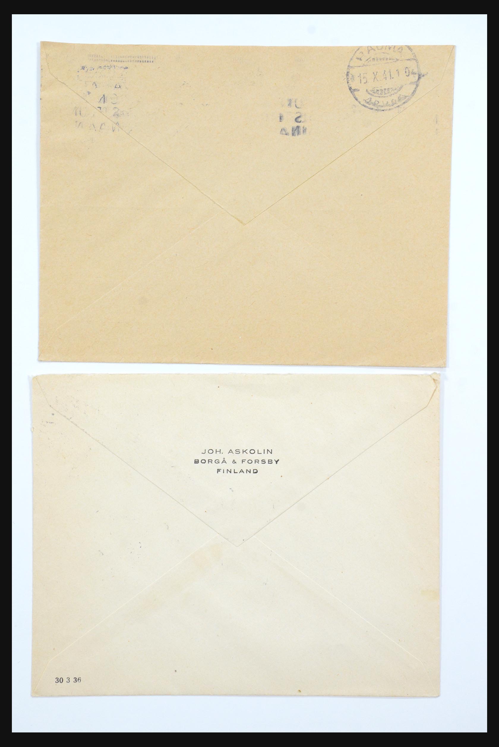31658 079 - 31658 Finland brieven 1833-1960.