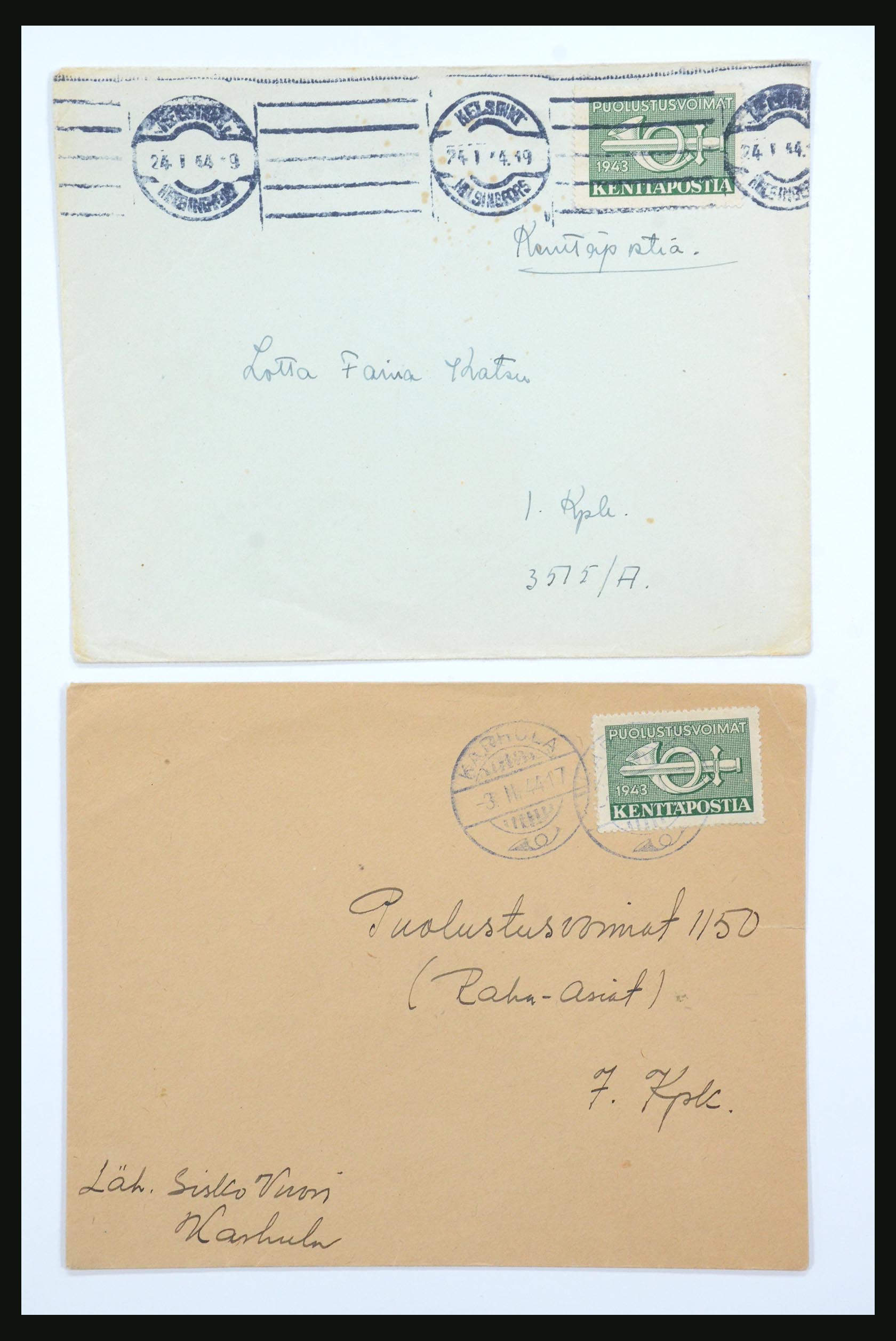 31658 088 - 31658 Finland covers 1833-1960.