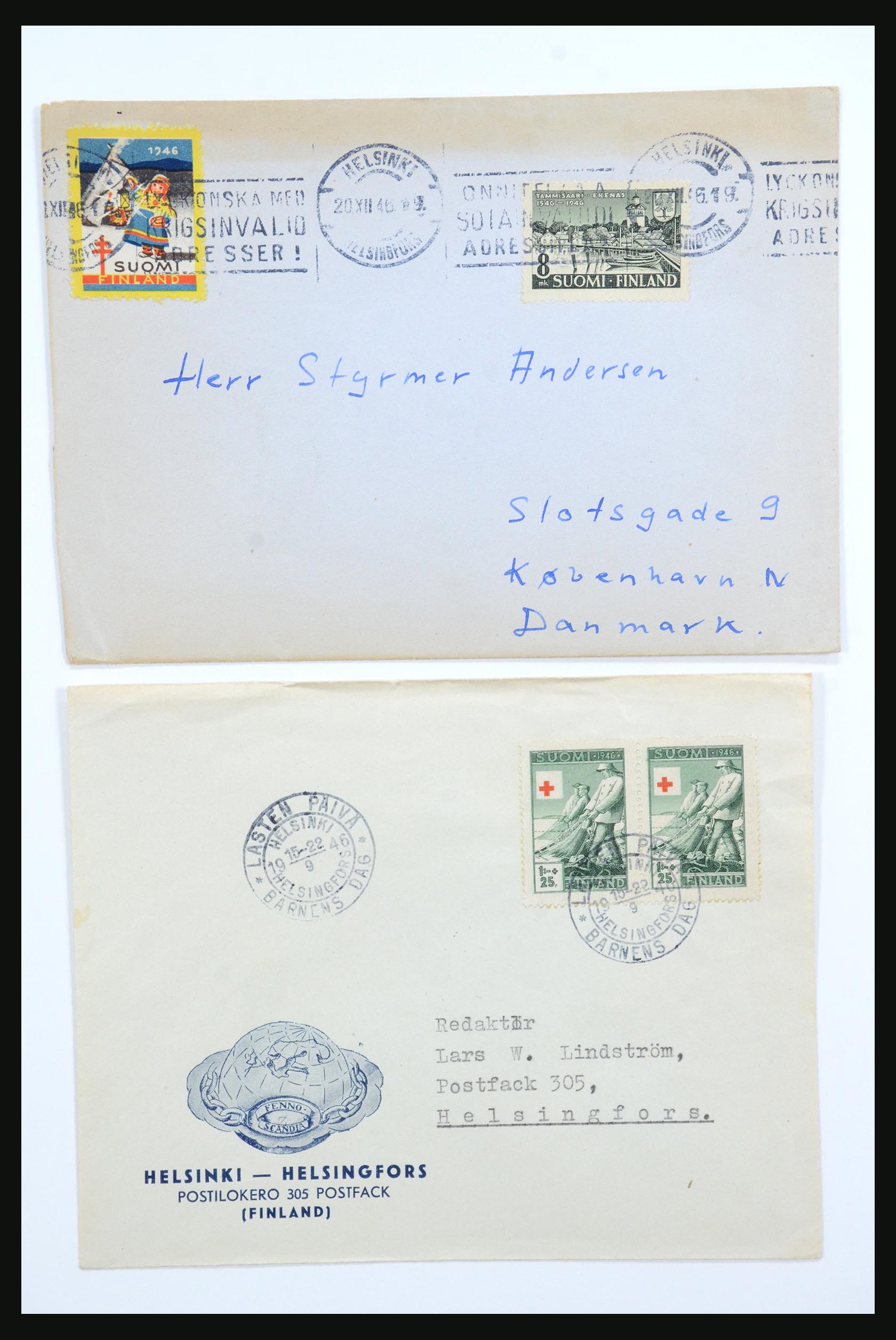 31658 094 - 31658 Finland covers 1833-1960.