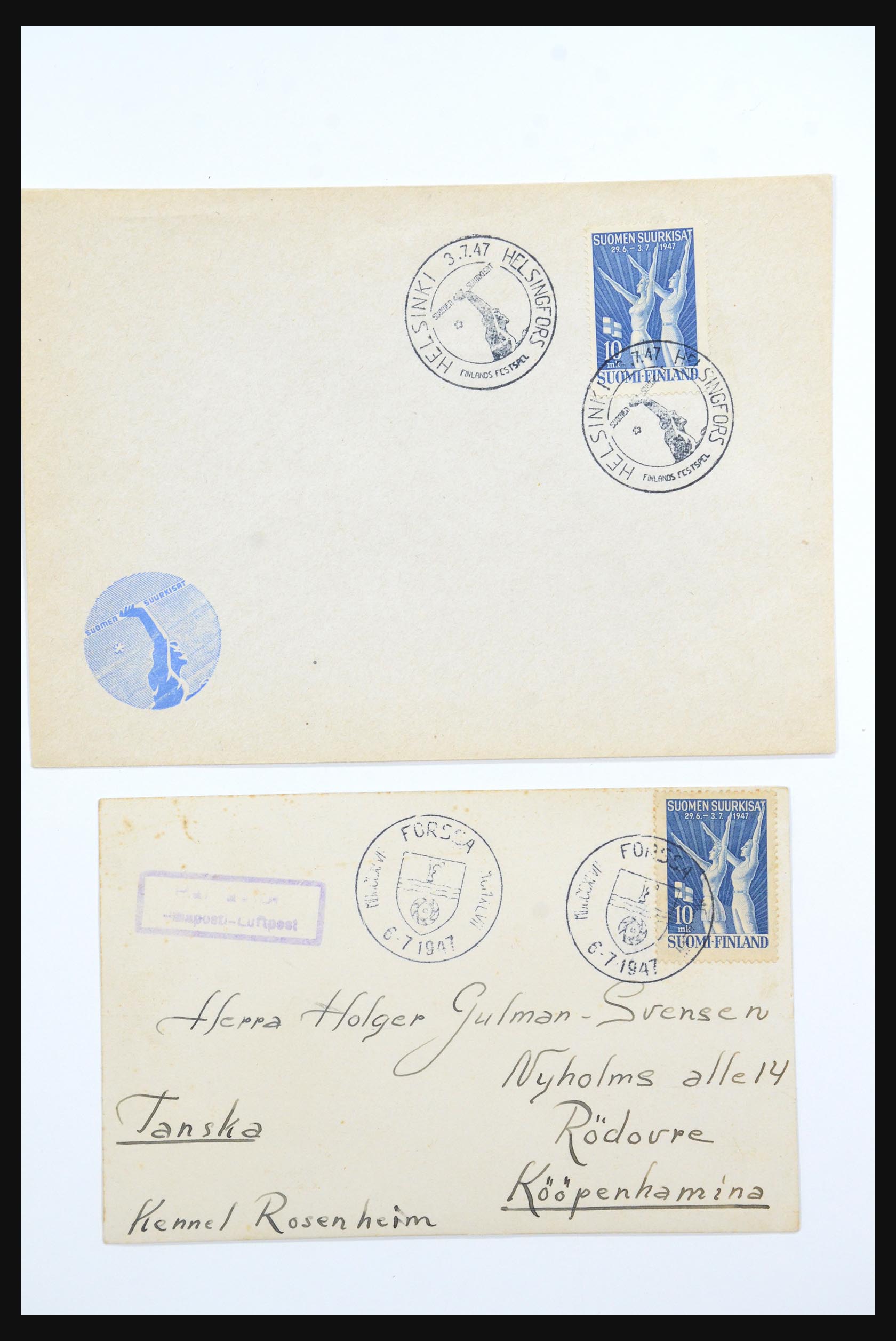 31658 100 - 31658 Finland covers 1833-1960.
