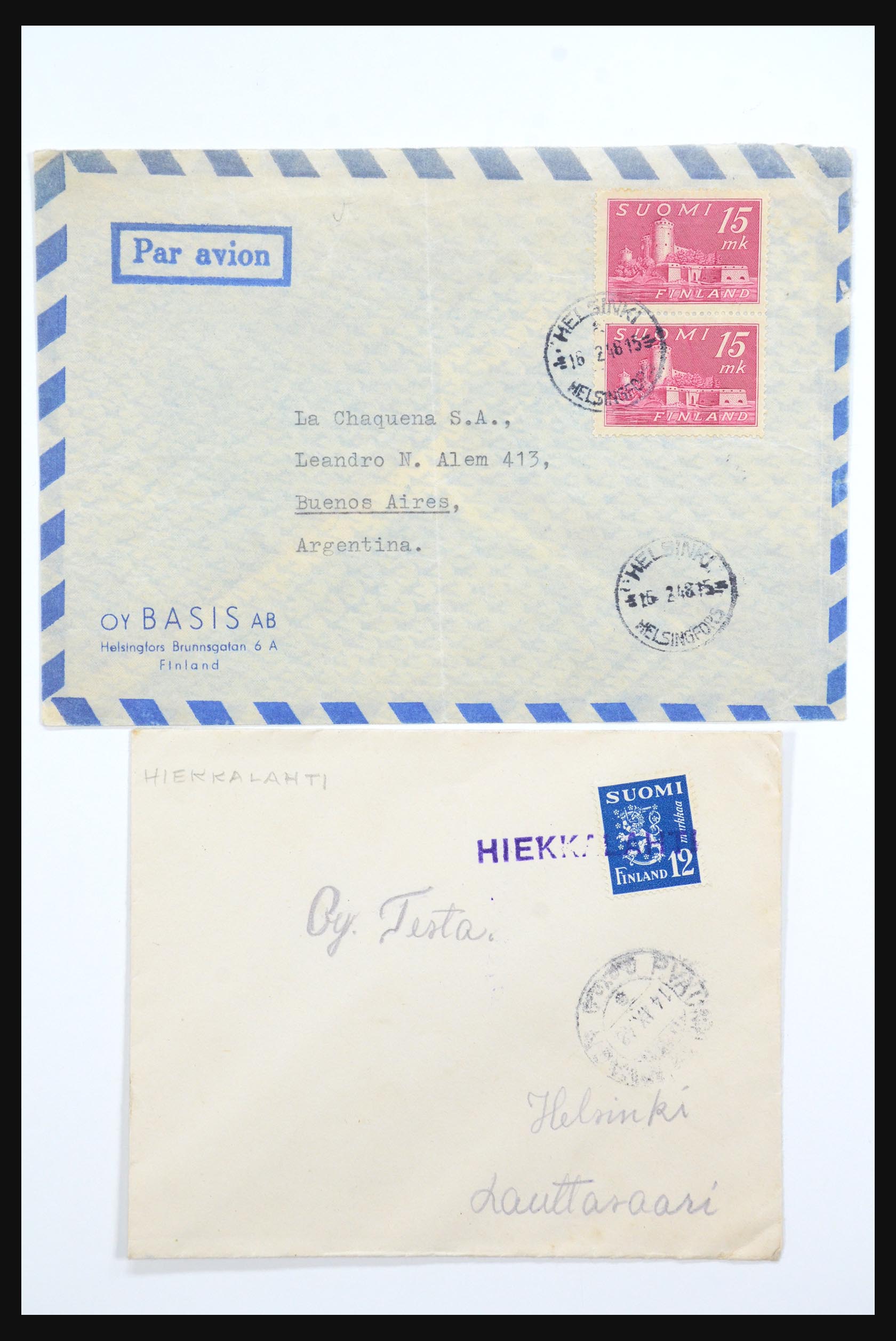31658 102 - 31658 Finland brieven 1833-1960.