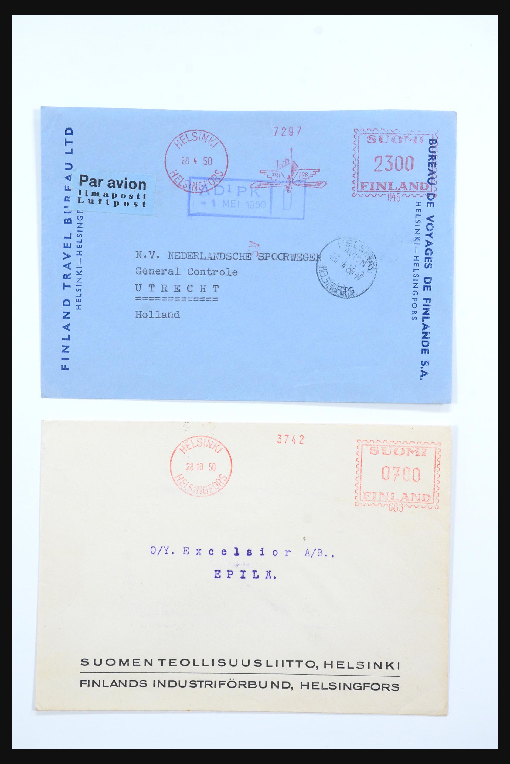 31658 112 - 31658 Finland covers 1833-1960.