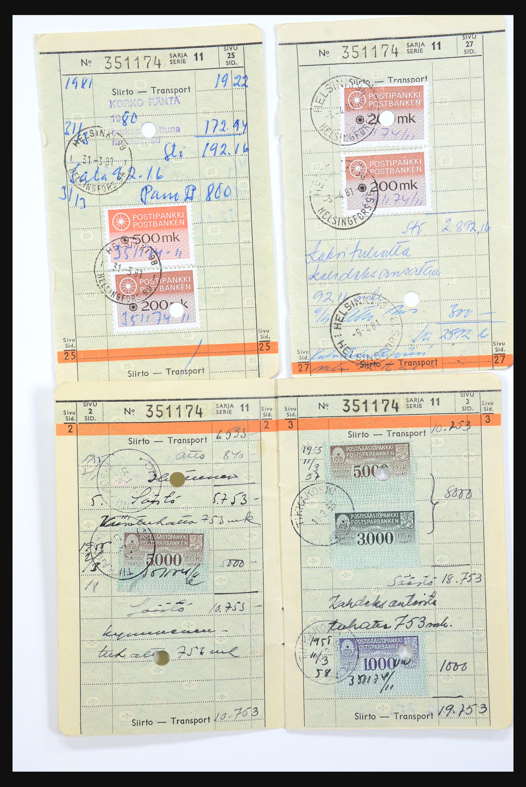 31658 117 - 31658 Finland brieven 1833-1960.