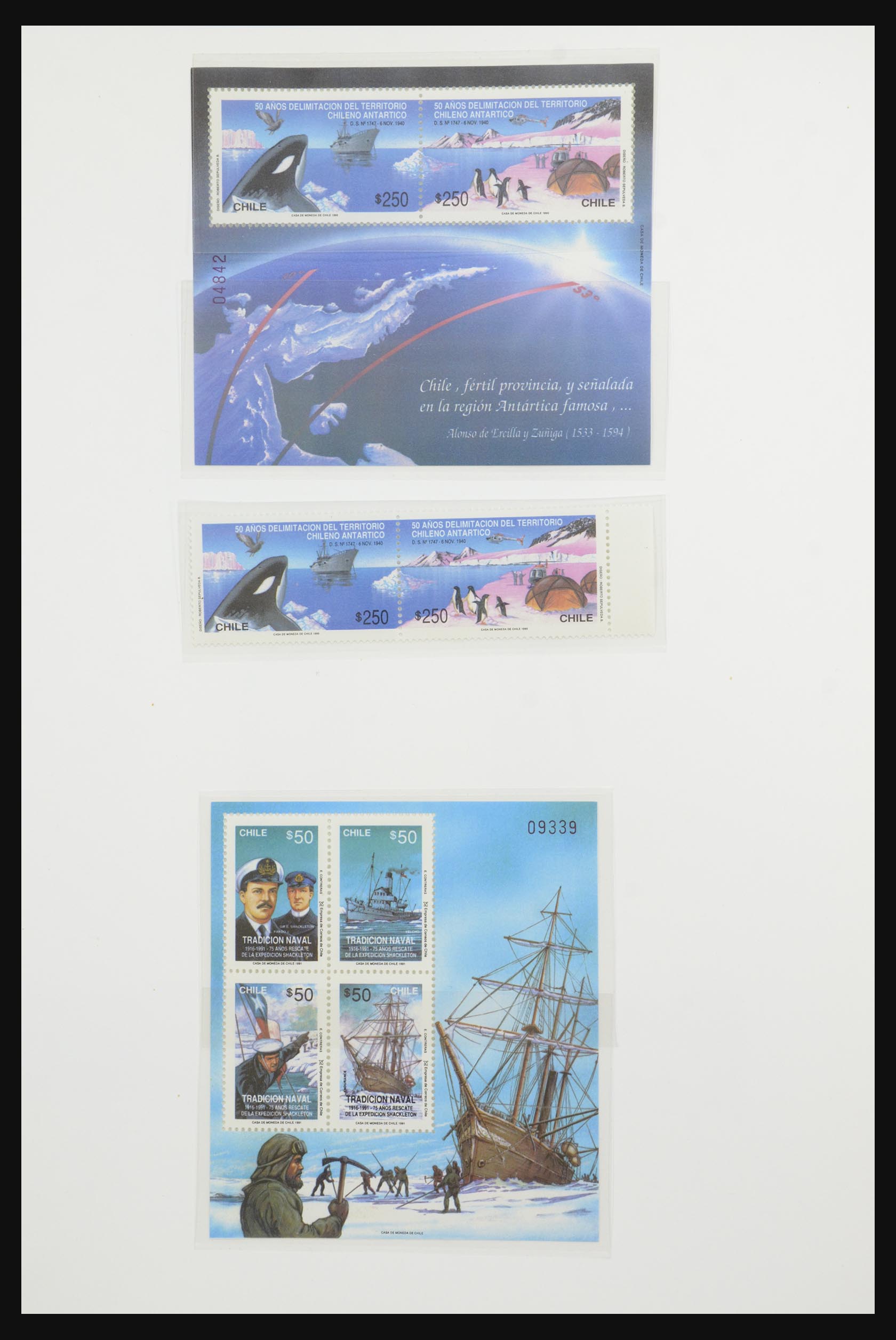 31659 056 - 31659 Thematic: Antarctics and Arctics 1880-1998.