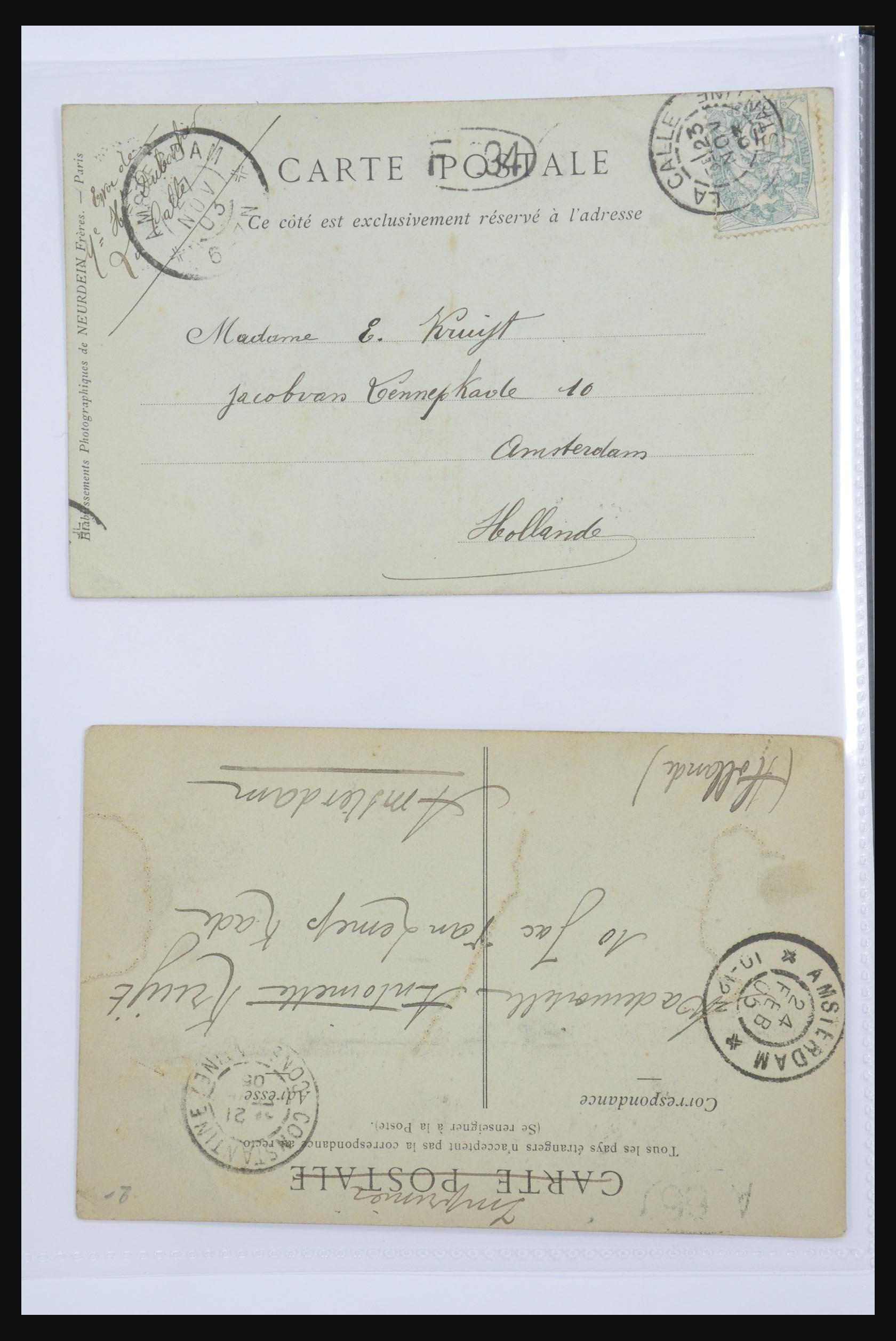 31666 024 - 31666 Franse koloniën ansichtkaarten 1900-1910.