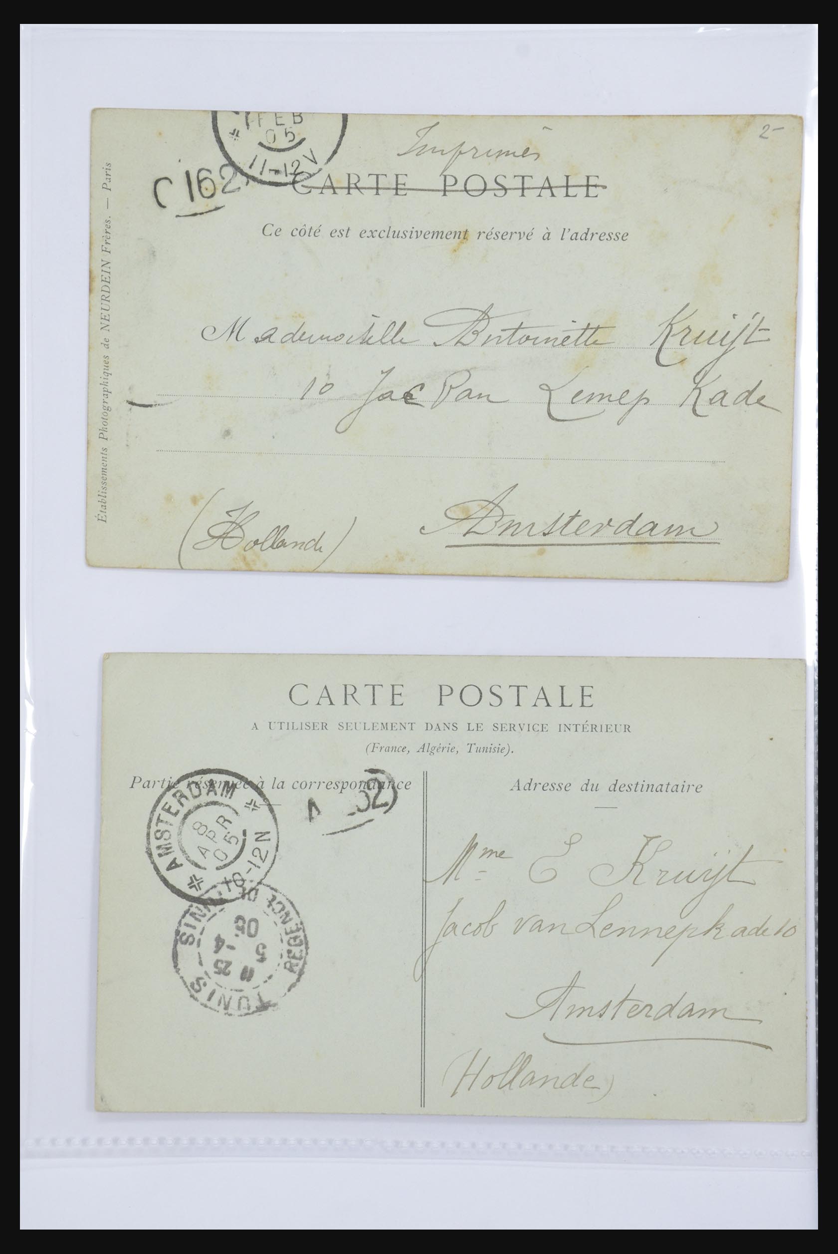 31666 026 - 31666 Franse koloniën ansichtkaarten 1900-1910.