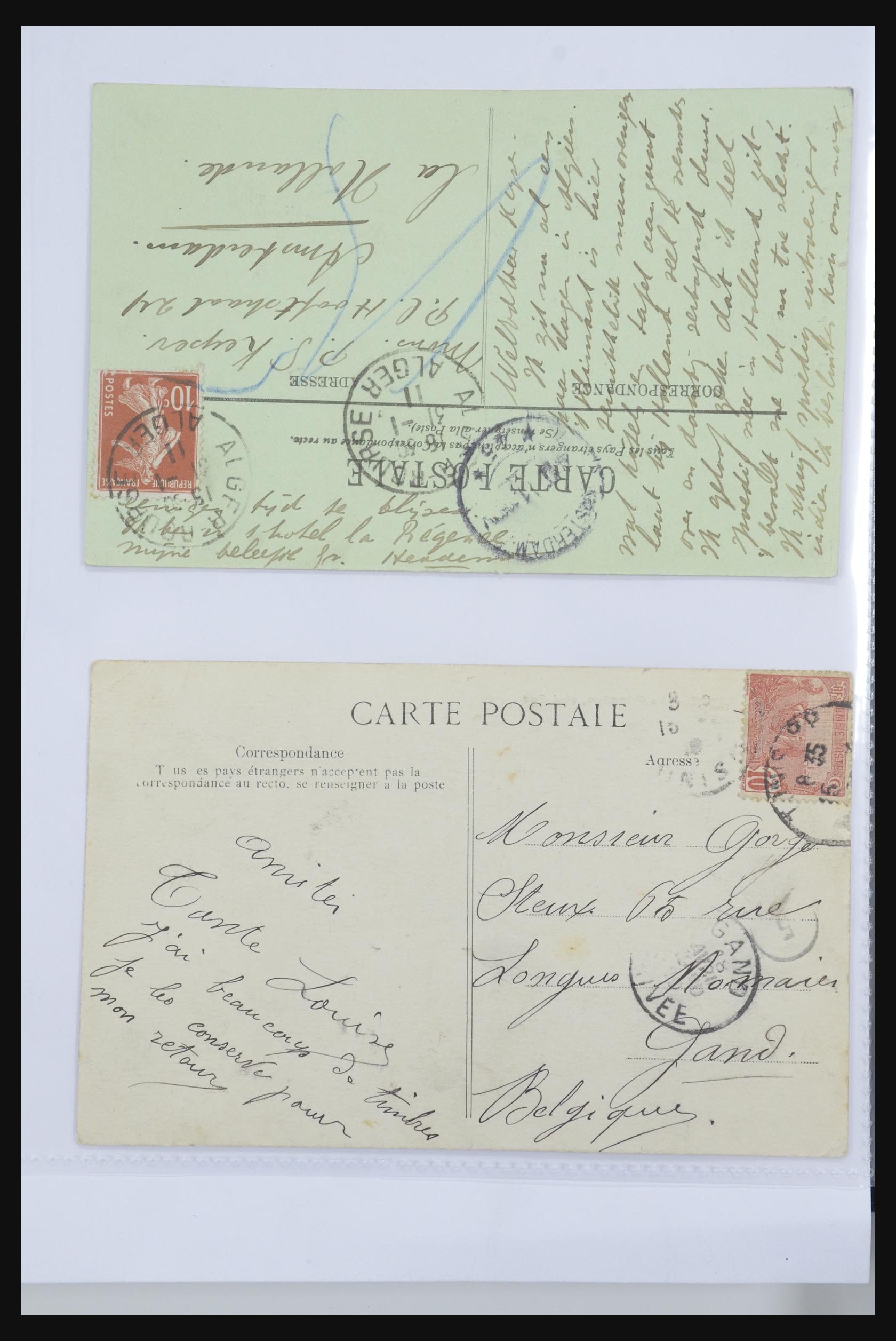 31666 030 - 31666 Franse koloniën ansichtkaarten 1900-1910.